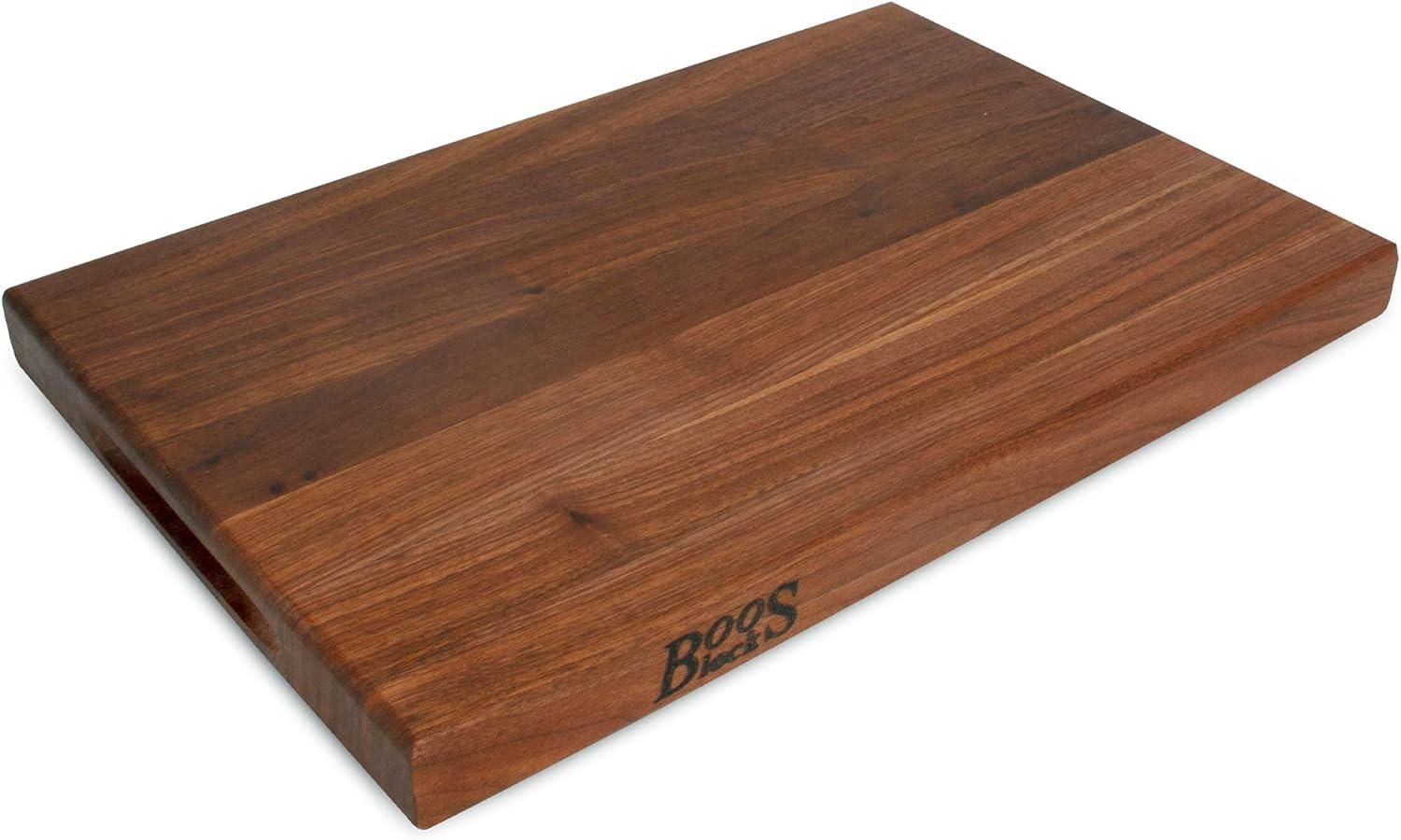 John Boos Walnut Reversible 18x12 Wood Cutting Board