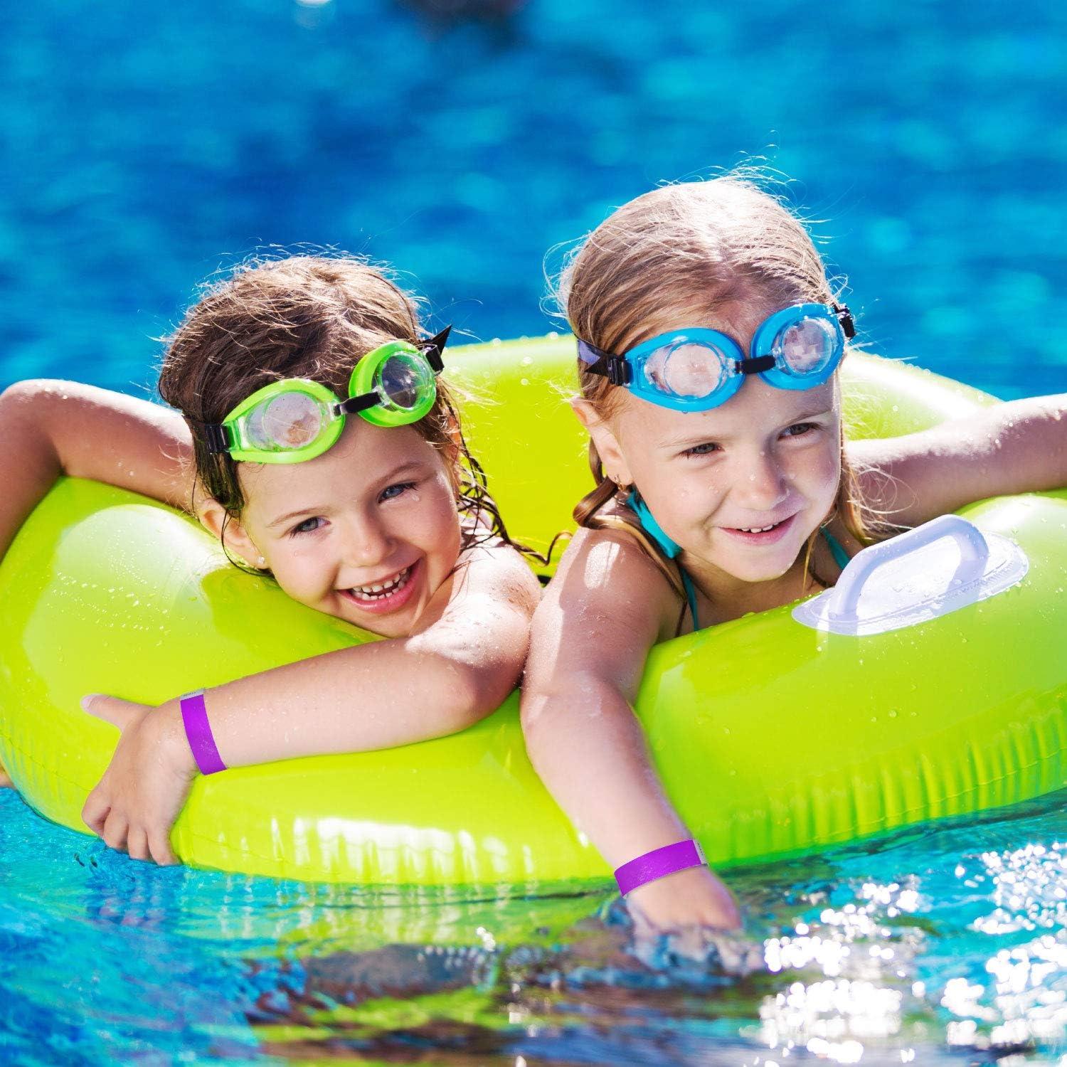 500 WristCo Pantone Purple Tyvek Wristbands for Events - Comfortable Tear Resistant Paper Bracelets ID Wrist Bands for Concerts Festivals Admission Party Identification