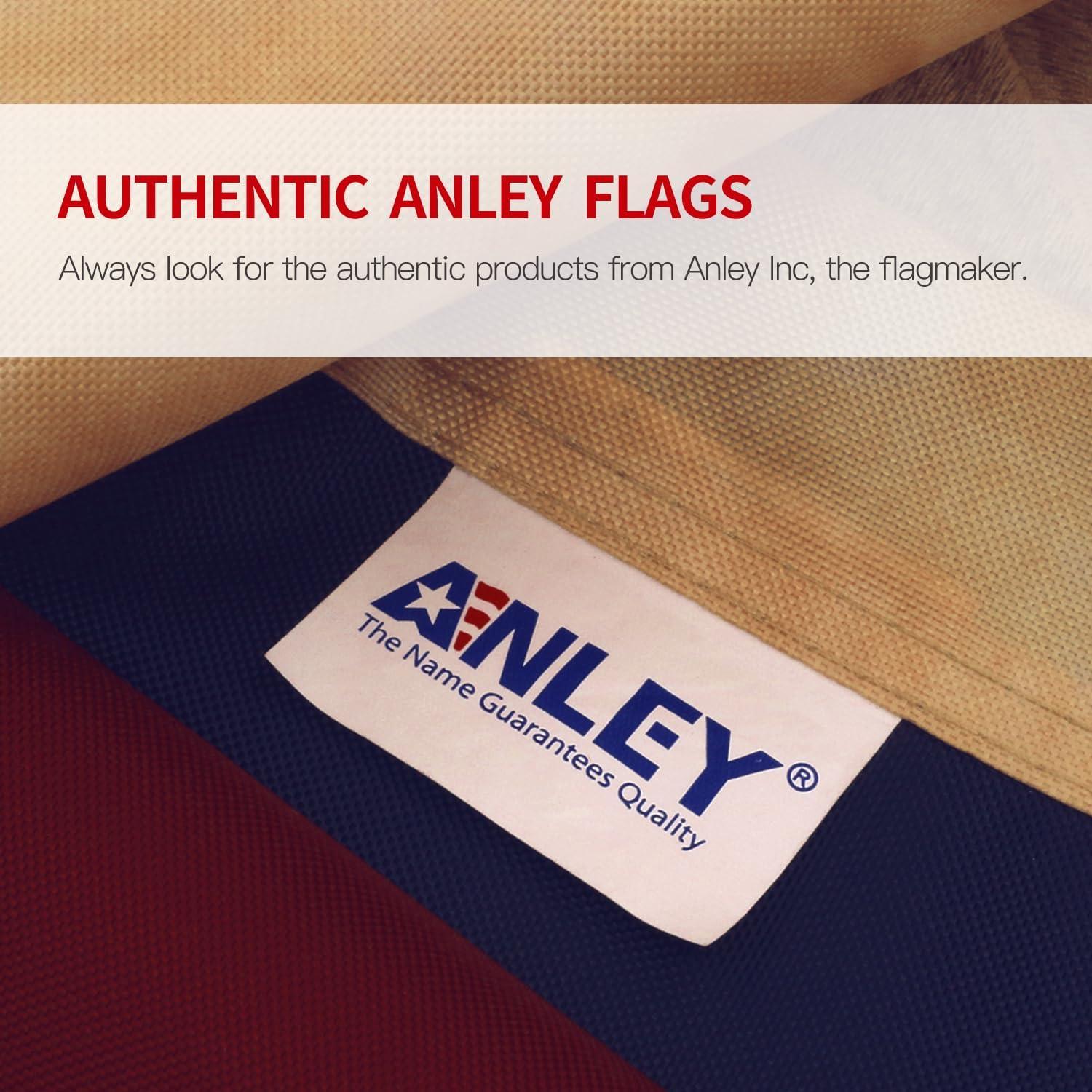 Anley 3x6 Ft Vintage Style USA Pleated Fan Flag - American US Bunting Flags Patriotic Stars & Stripes - United States Fan Banner