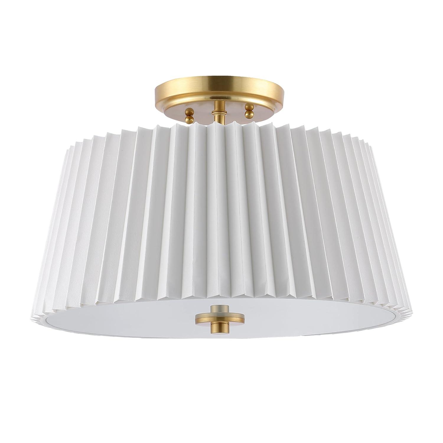 Aldrich Fabric Semi Flush Mount