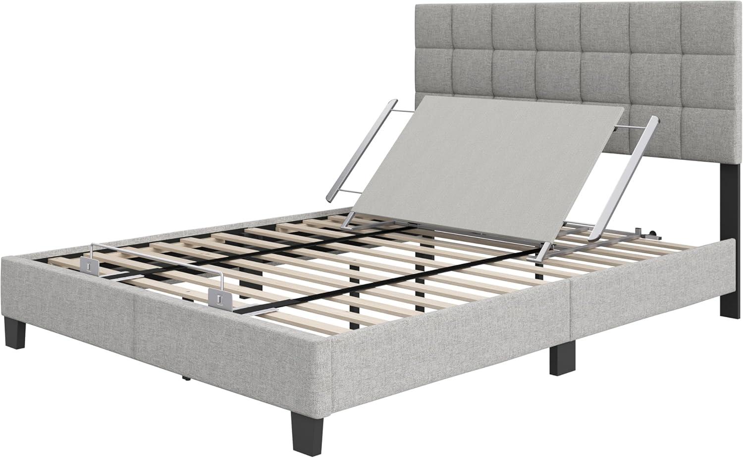 Boyd Sleep Queen Adjustable Bed Kit – Turn Your Mattress & Frame Into Heads-Up Adjustable Base with Powerful Motor, Wireless Remote, Head Incline, Easy Assembly, Zero Clearance Design
