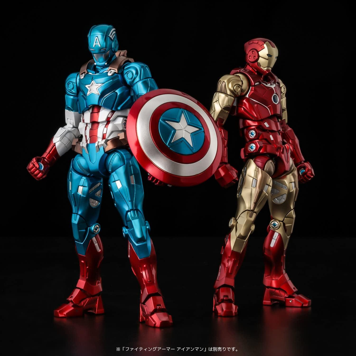 Marvel Captain America Collectible Action Figure (Fighting Armor)