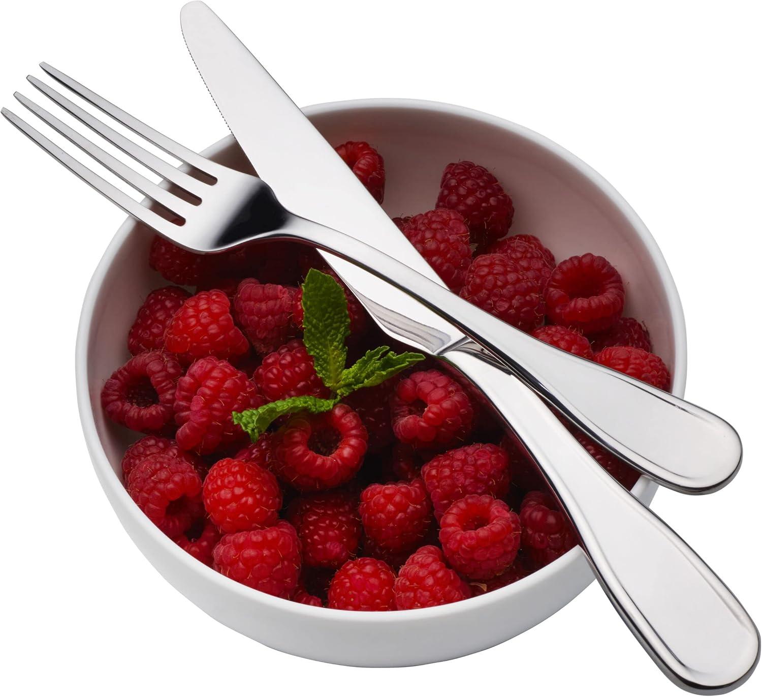 Fitz and Floyd Fitz and Floyd Everyday Bistro Classic Silverware 45piece service for eight, Gray