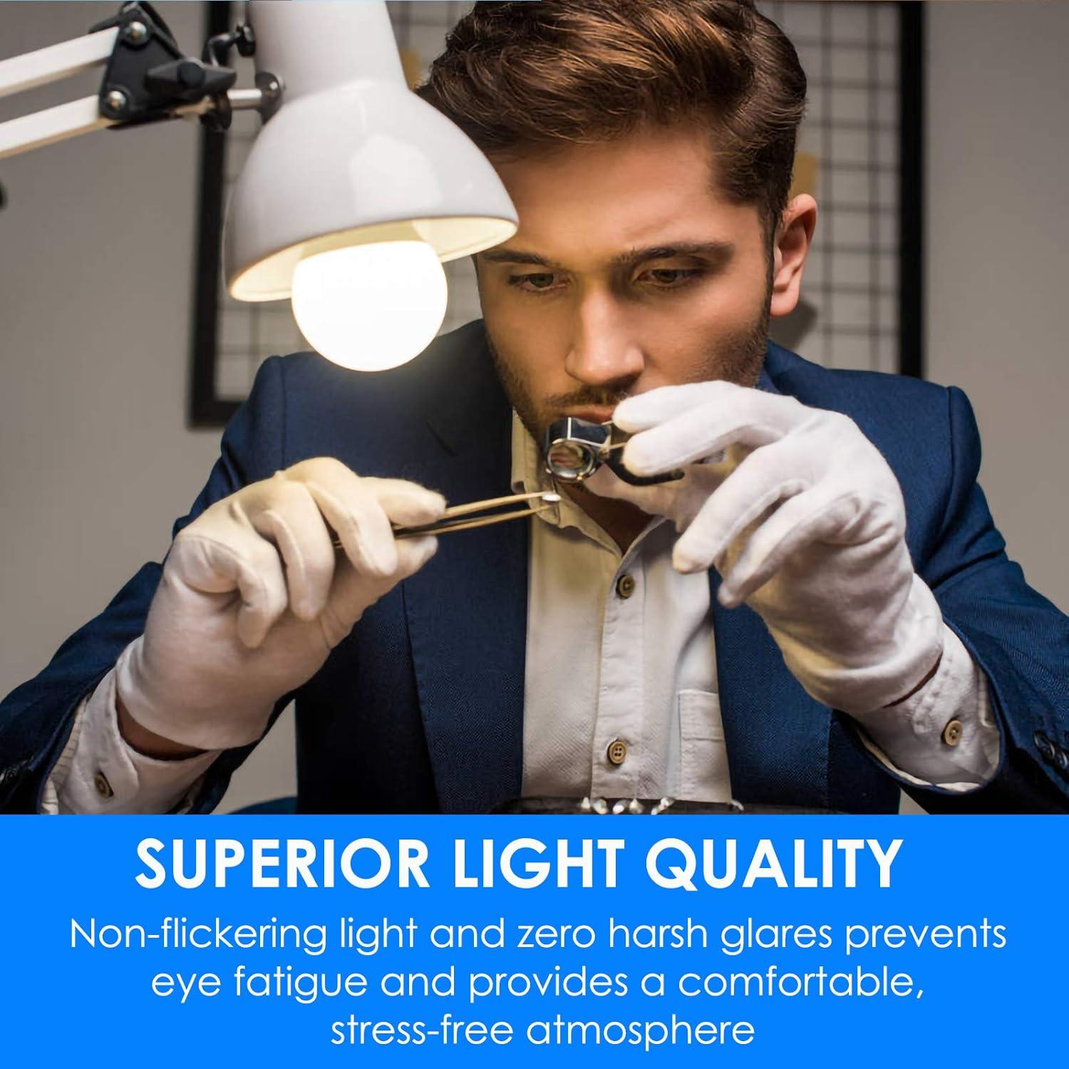 YGA03C59-10W 10 Watt A19 LED Light Bulb E26/Medium (Standard) Non-Dimmable,1200lm,4000K