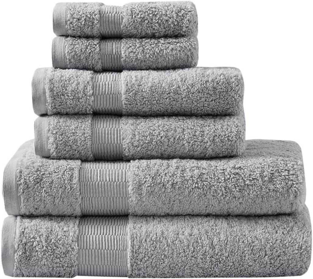 Luce 100% Egyptian Cotton 6 Piece Towel Set