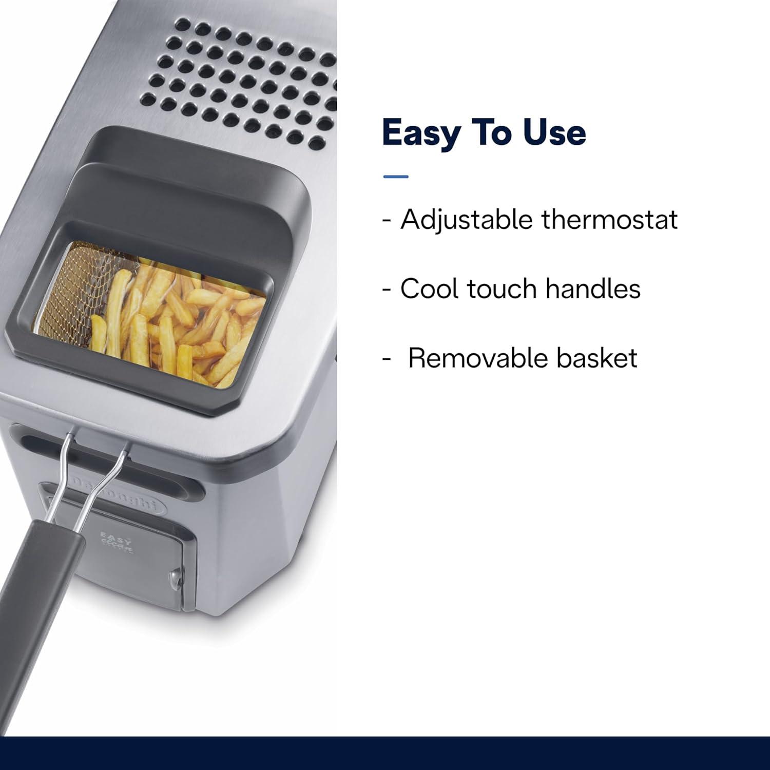 De'Longhi Livenza Deep Fryer with Easy Clean System