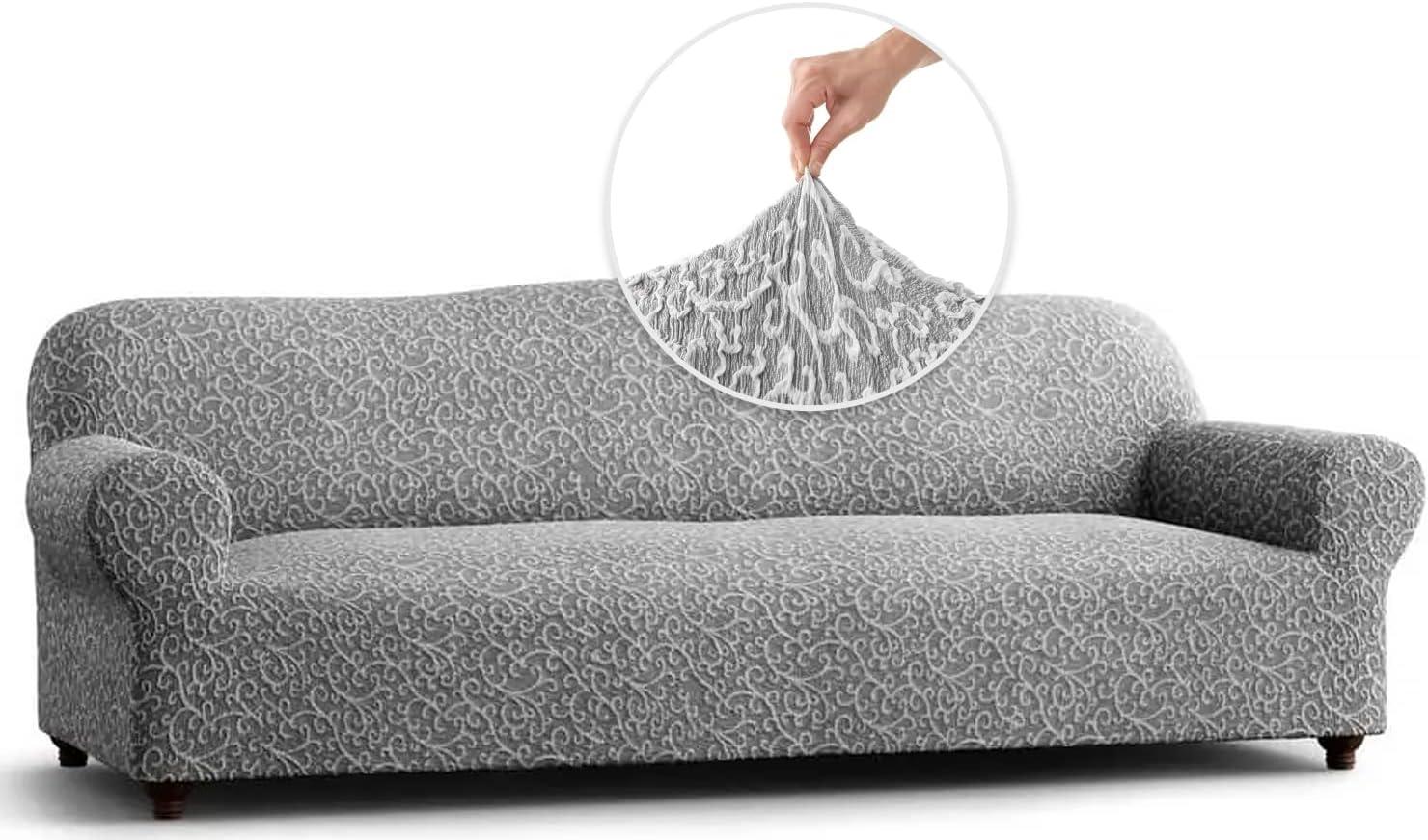 Stretchy Slipcover for Armchair- Premium Quality & Style - Jacquard Collection