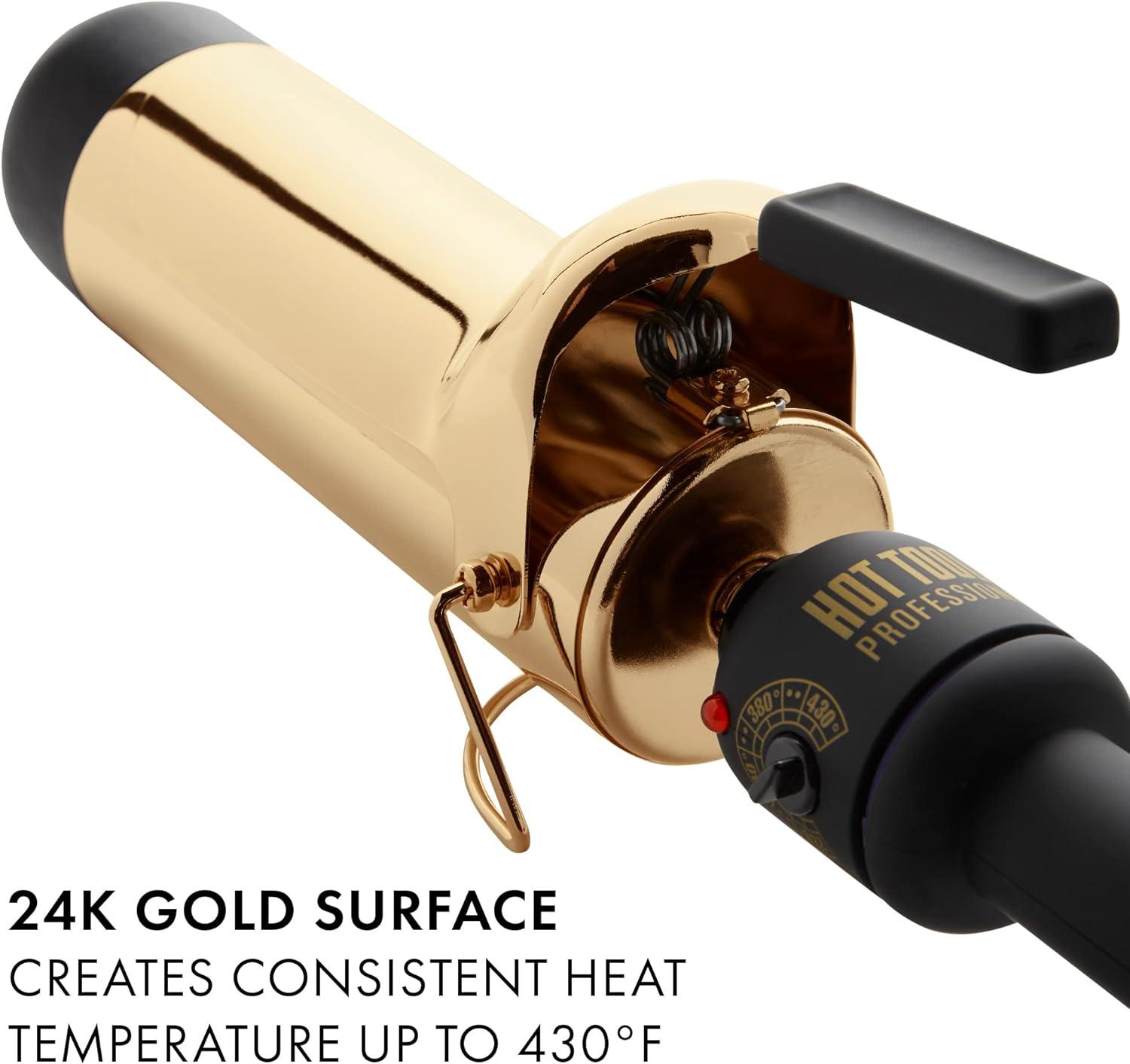 Hot Tools Professional 2" 24K Gold Curling Iron