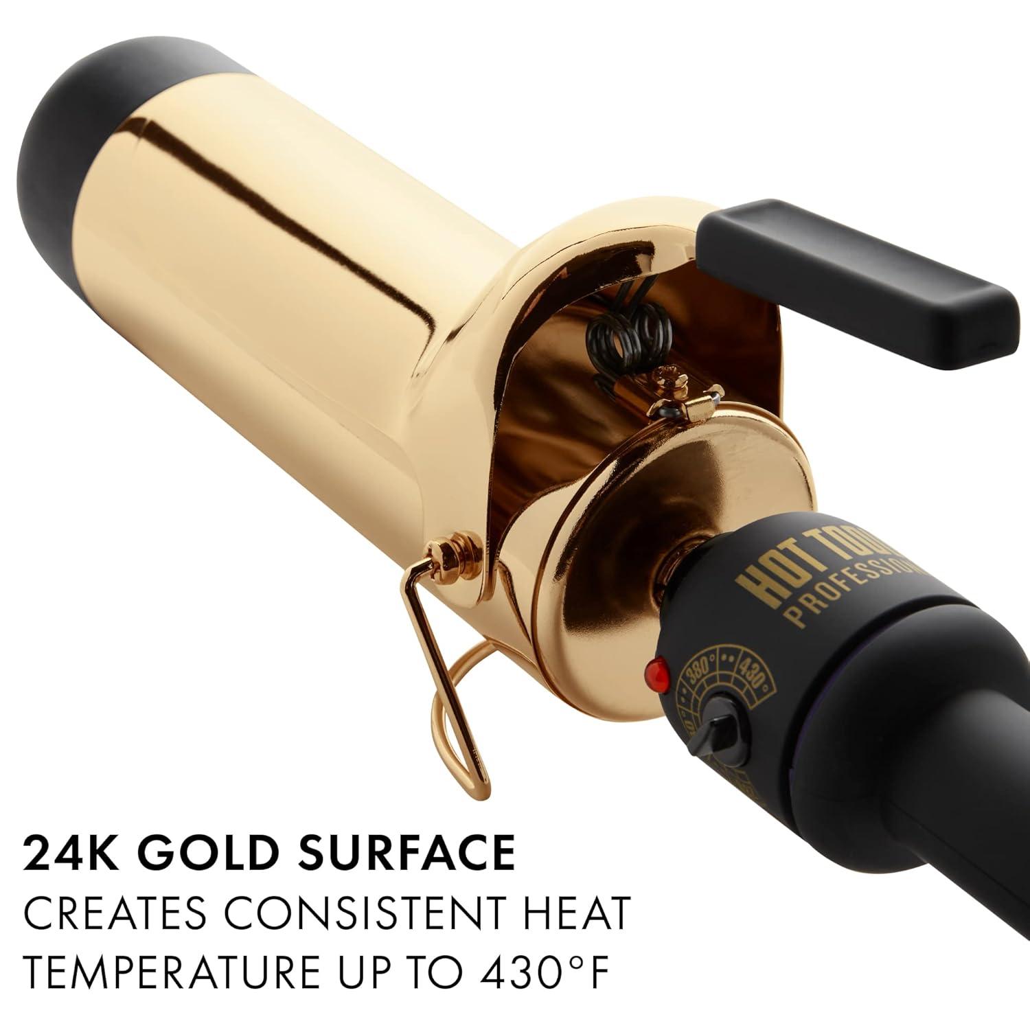 Hot Tools Professional 2" 24K Gold Curling Iron