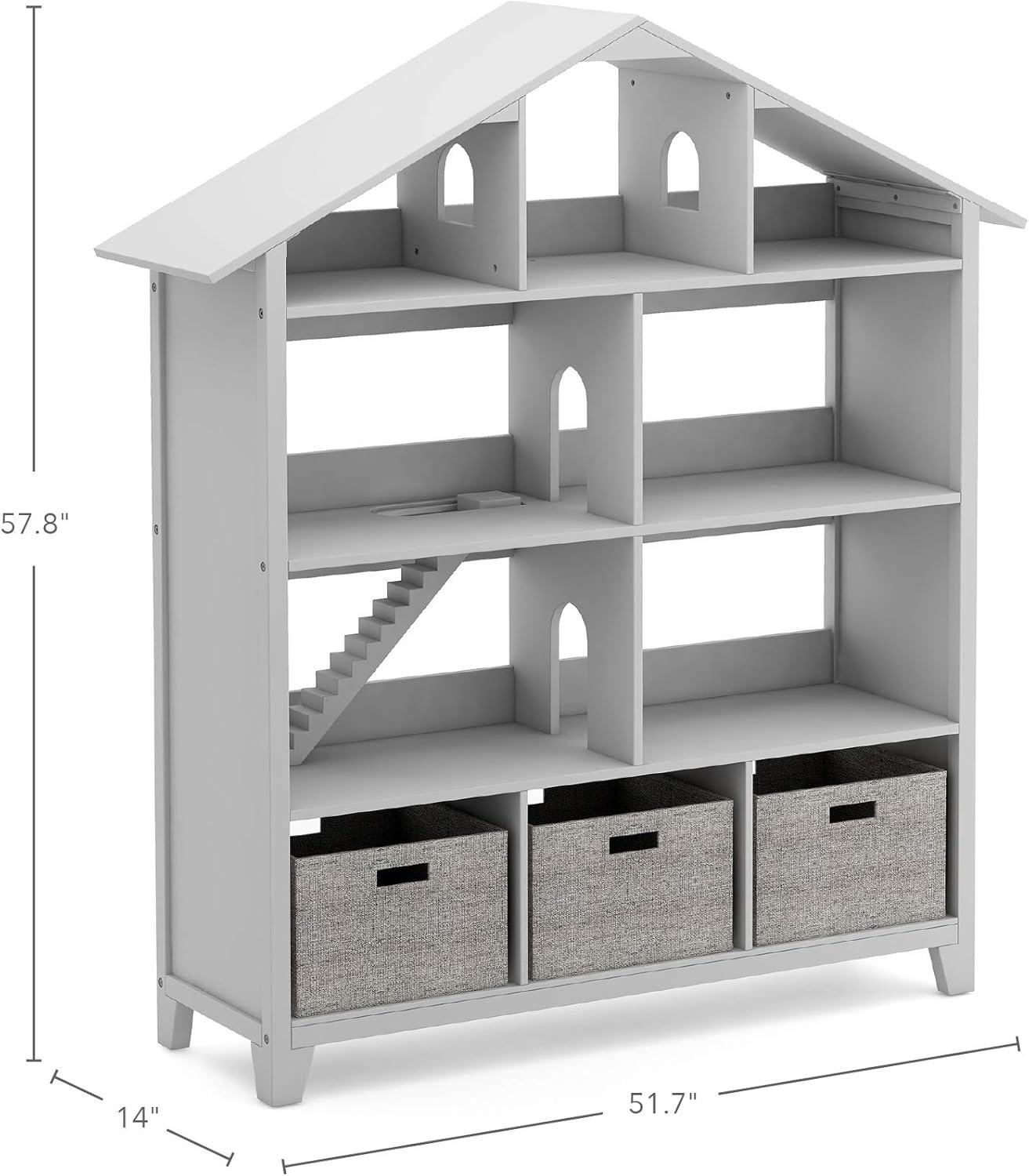 Martha Stewart Living & Learning Kids Dollhouse Bookcase 57.8" H X 51.7'' W