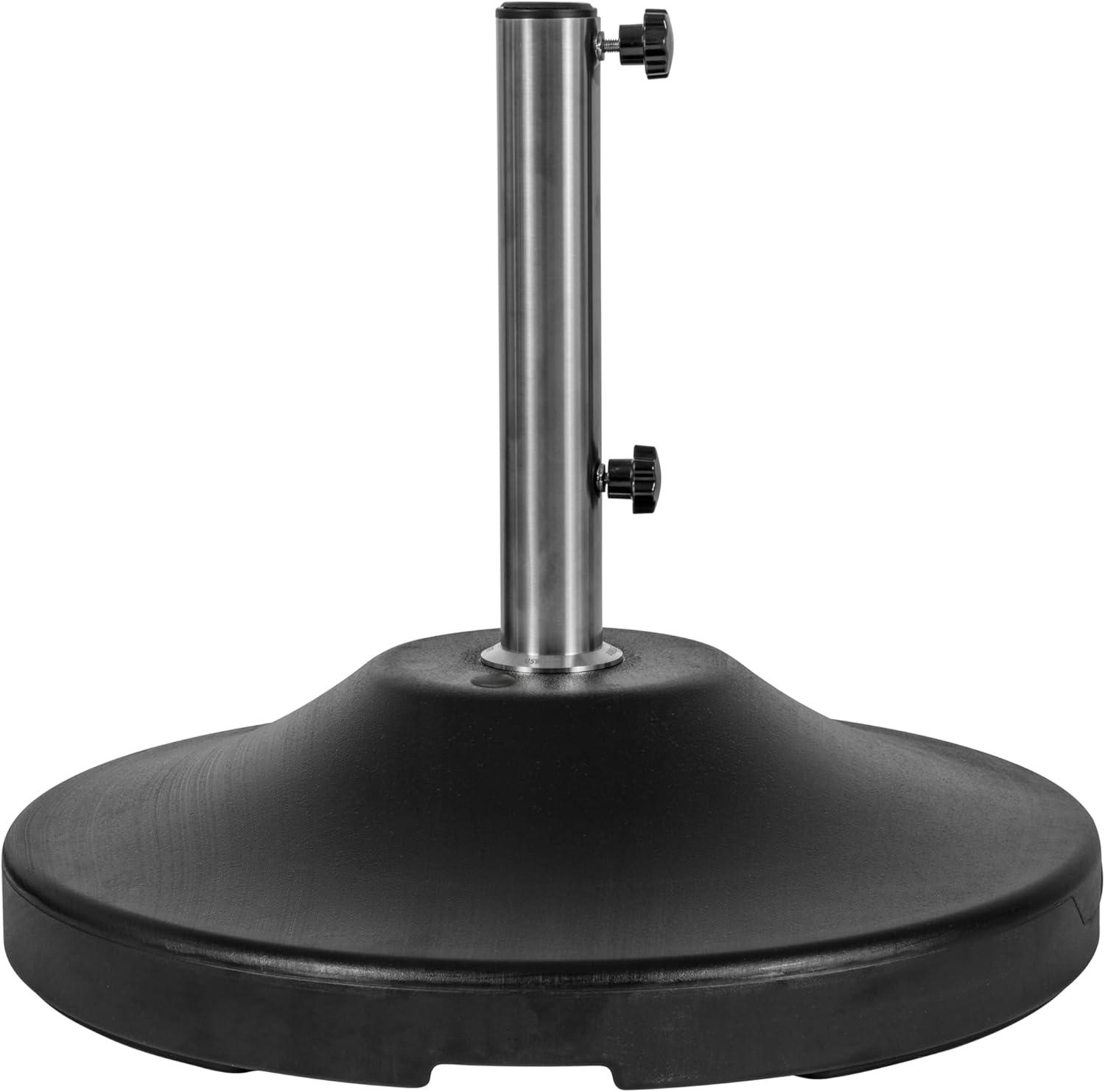 US Weight Fillable 120lb Capacity Free Standing Patio Umbrella Base