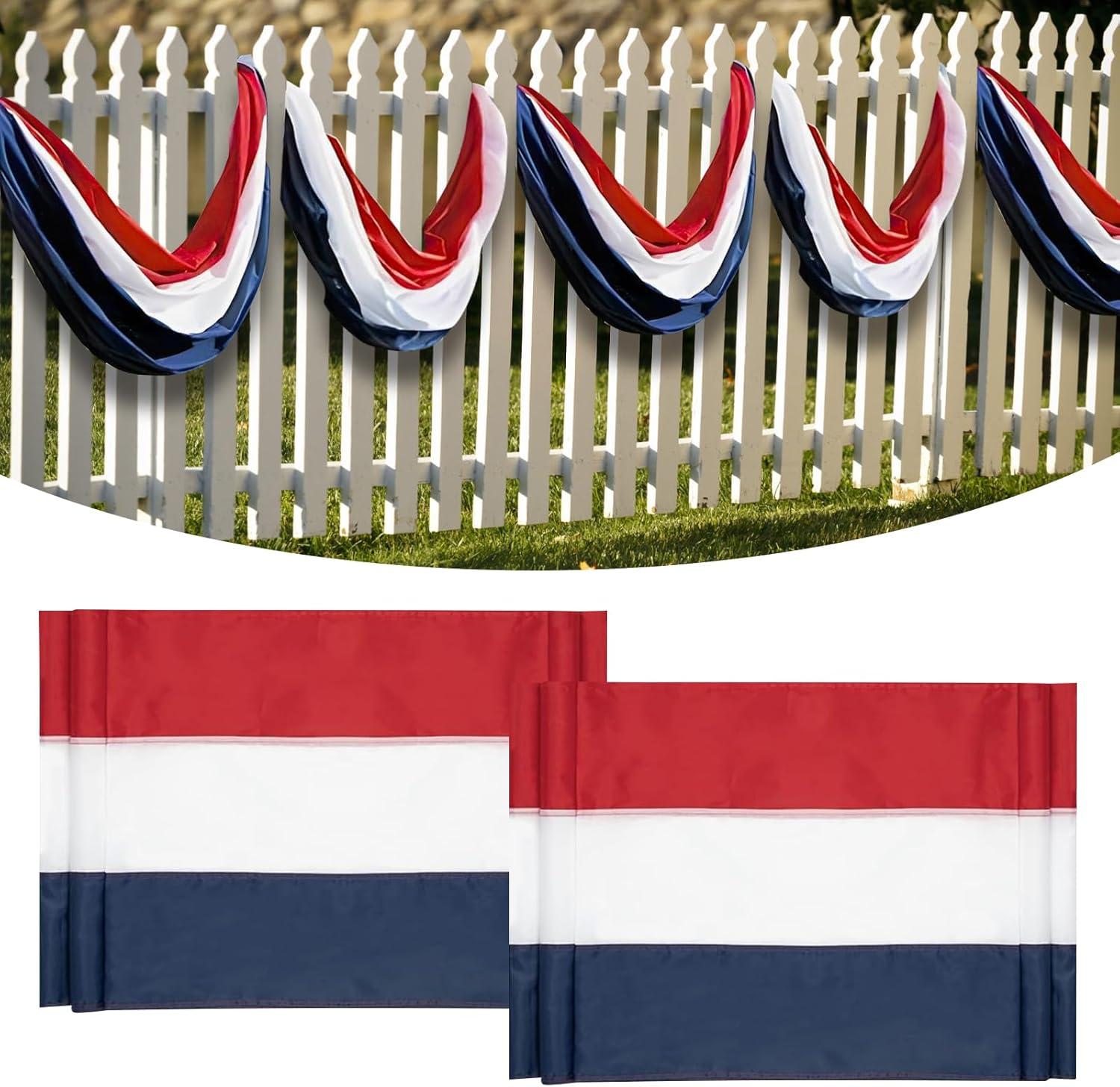 Winston Brands Double Sided 6'' H x 20'' W Nylon Bunting