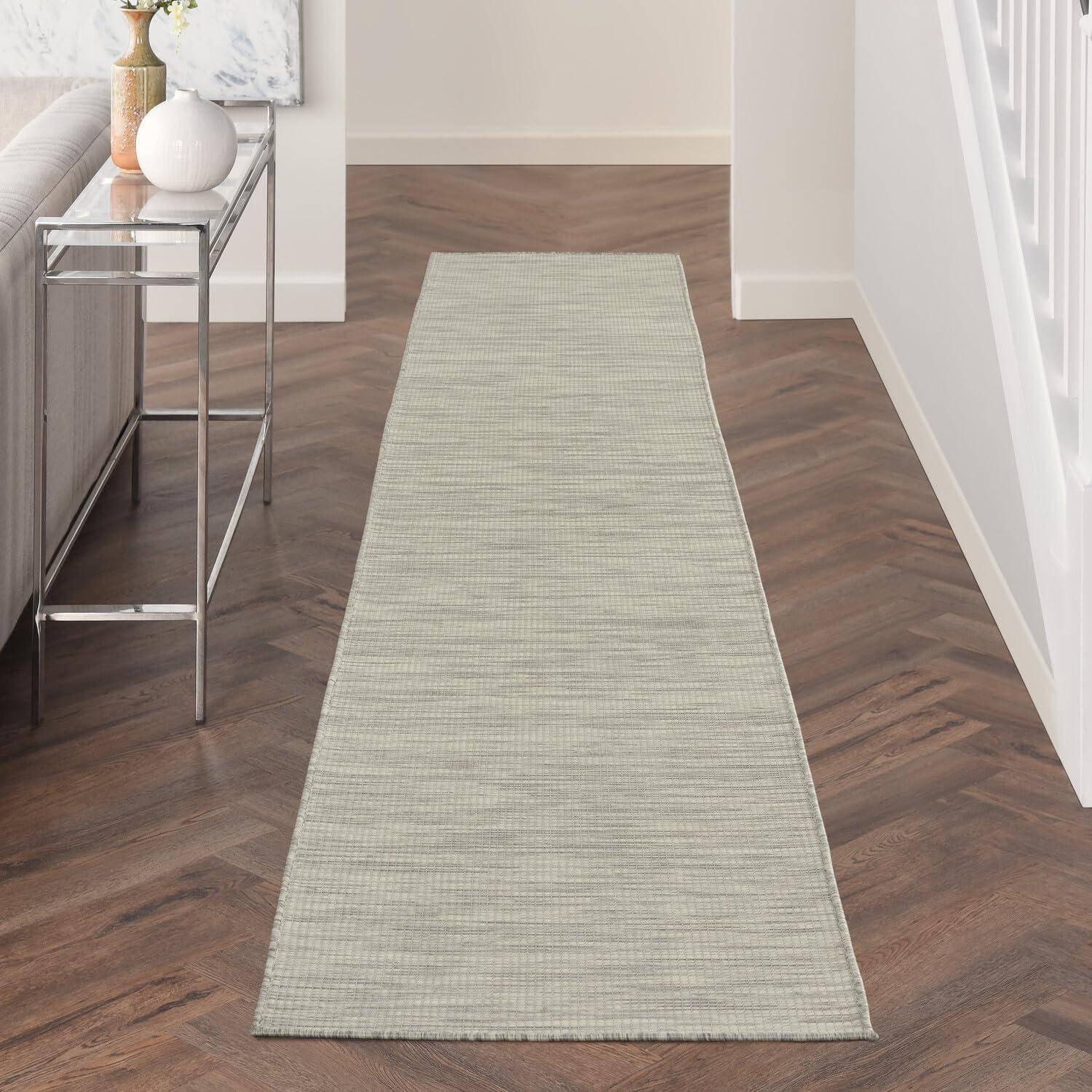 Nourison Positano Solid Indoor Outdoor Rug