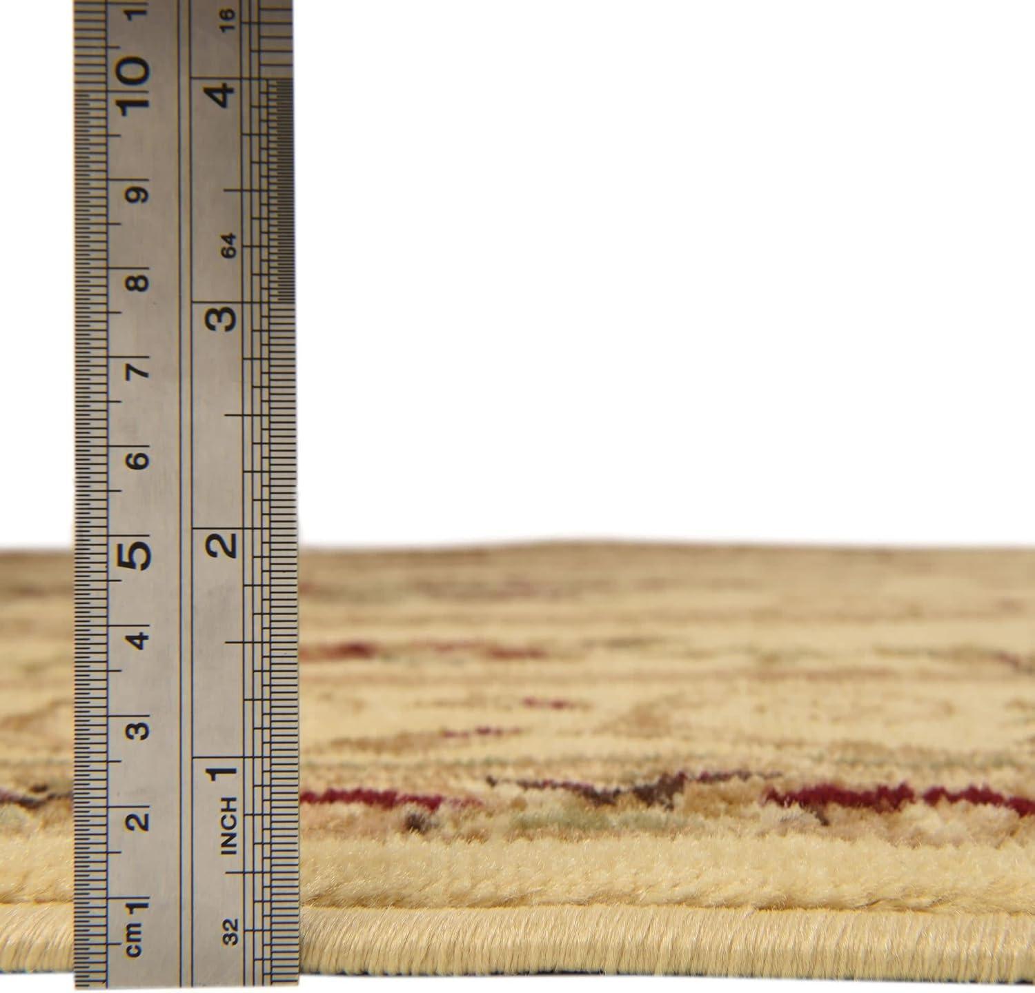 Unique Loom Versailles Collection Area Rug - Henry (10'  x 13' 1" Rectangle Cream/Green)