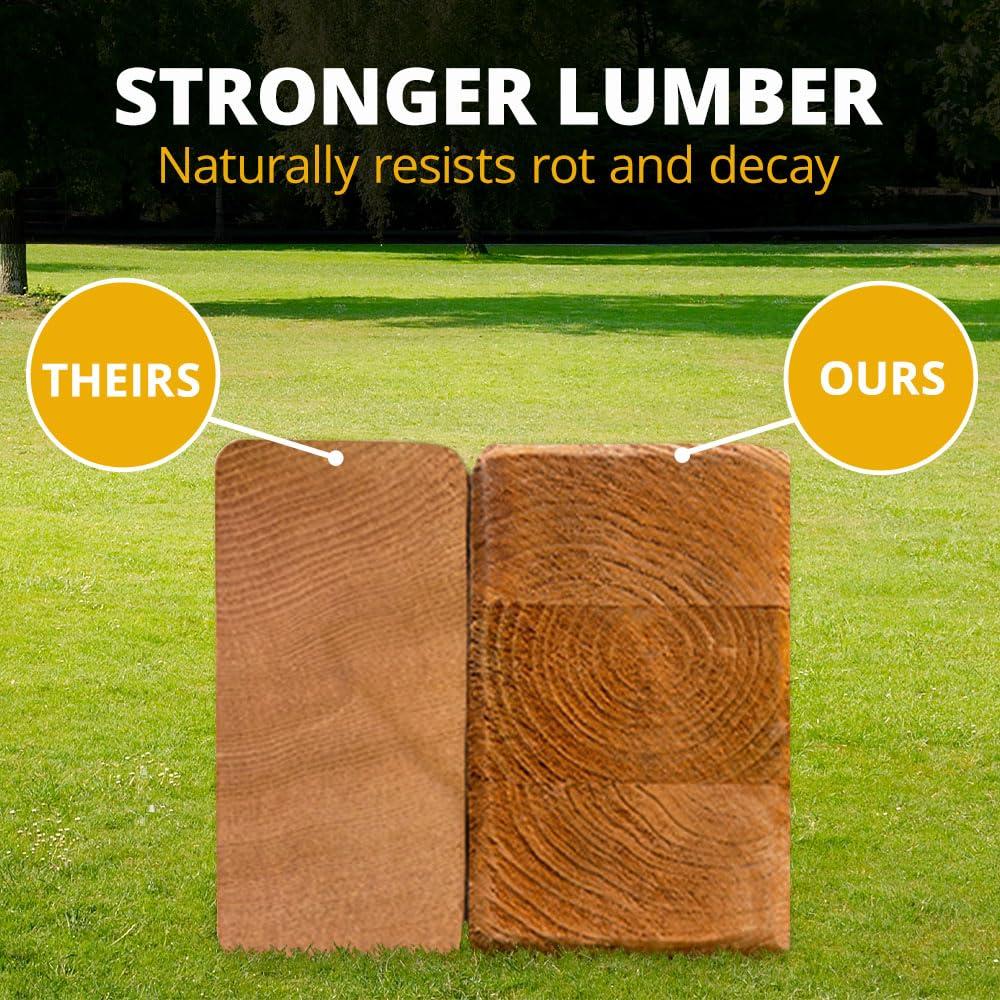 Gorilla Playsets Chateau Tower Swing Set with Wood Roof