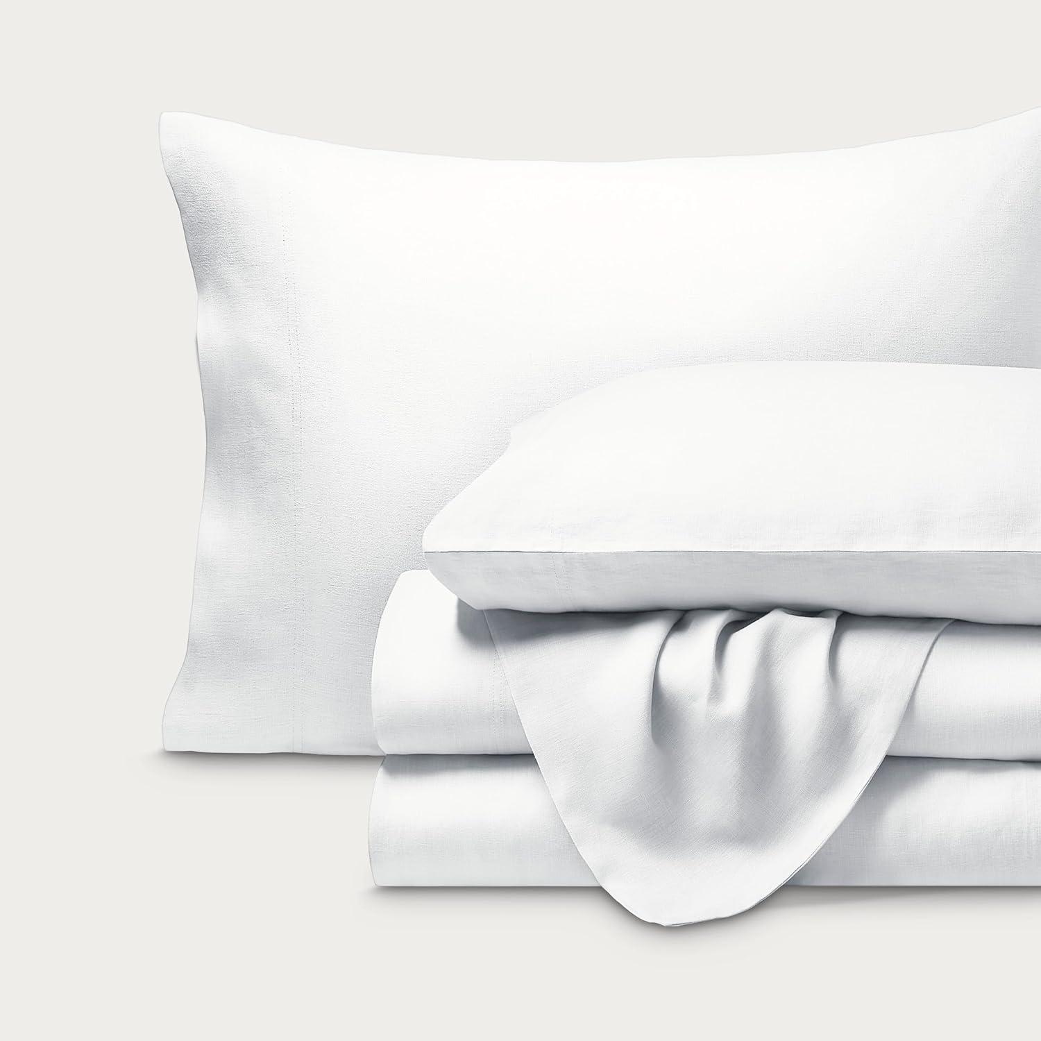 Bare Home 100% Linen Sheet Set