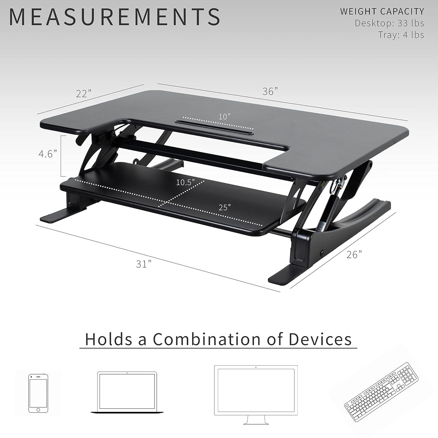 Standing Desk Converter DESK-V000V Series