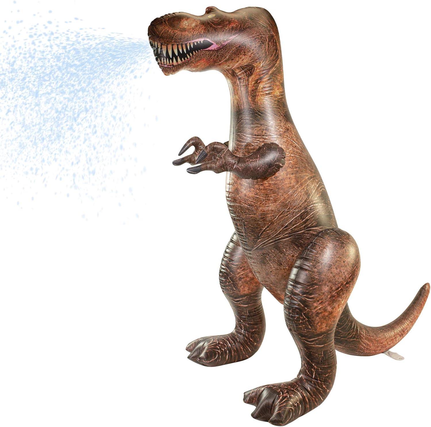 PoolCandy Giant T-Rex Sprinkler, Over 6 Feet Tall, PVC