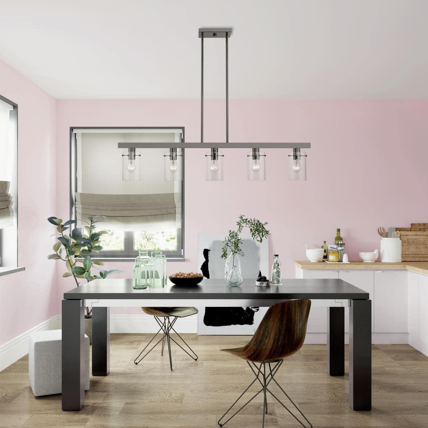 Livex Lighting Munich 5 - Light Chandelier in  Black Chrome