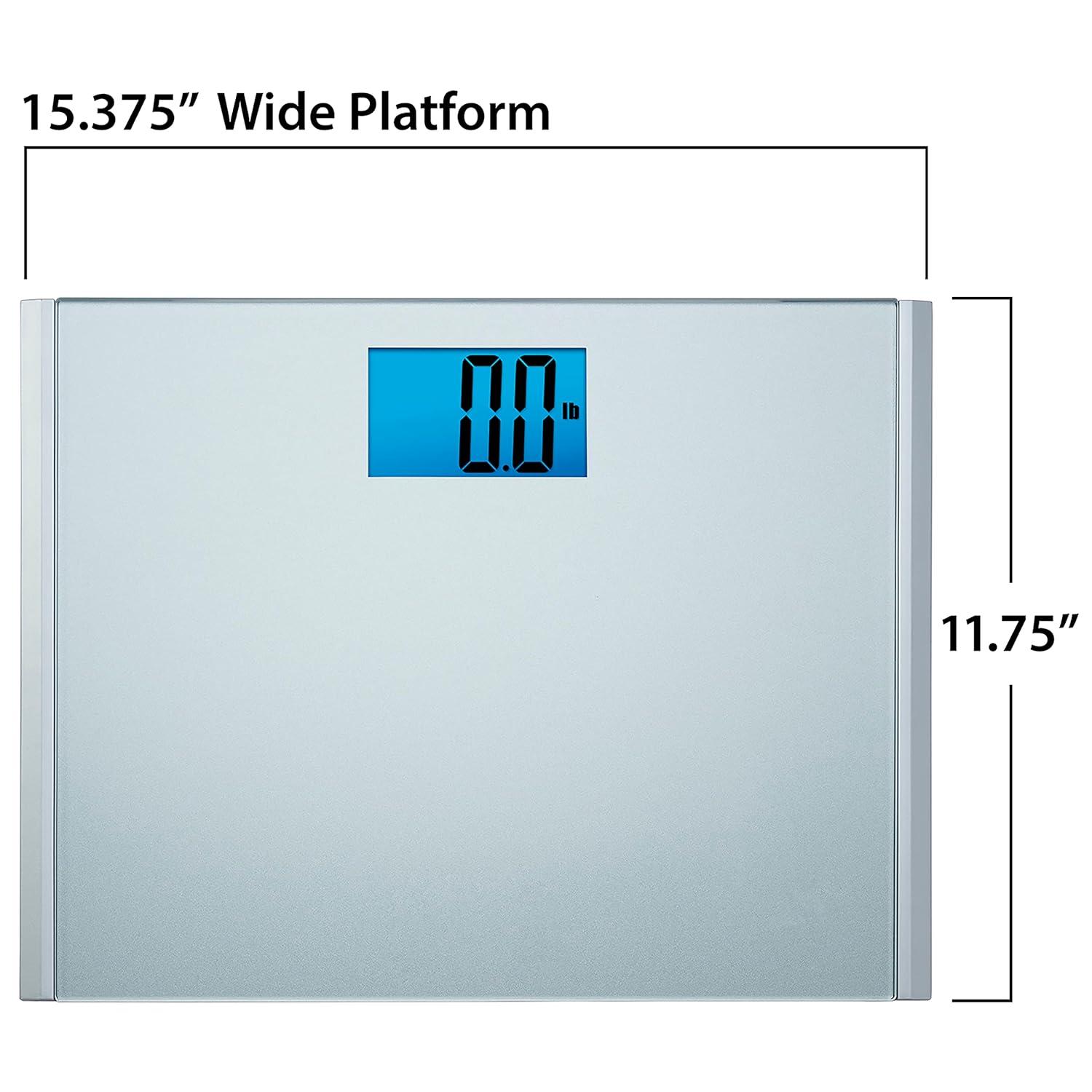 EatSmart Plus Digital 440 LB Capacity Ultra Wide Bathroom Scale