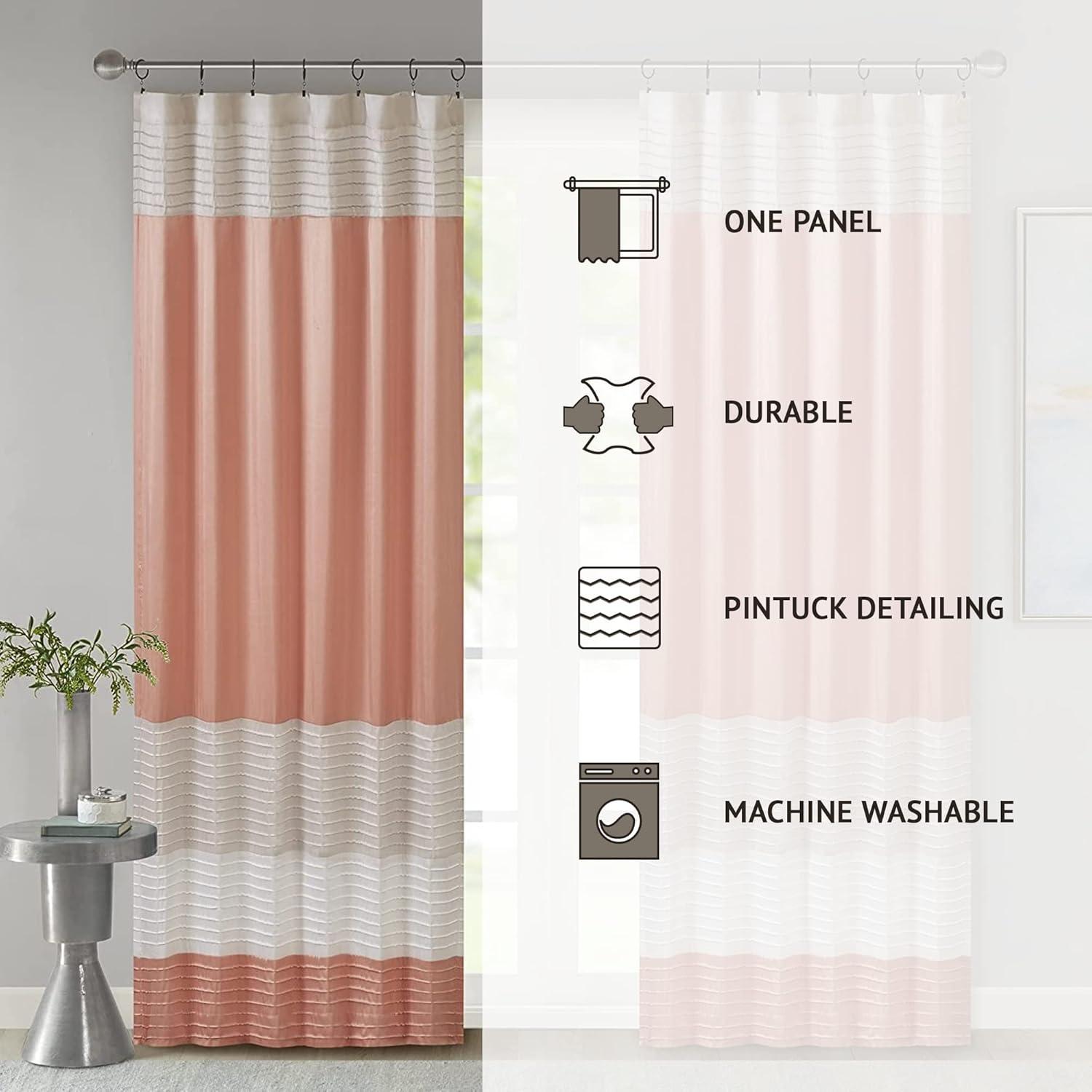 Amherst Polyoni Pintuck Curtain Panel