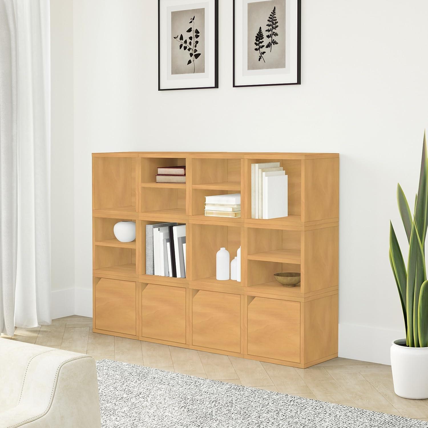 Way Basics Closet Organizer and Storage - Modular Connect Shelf Cube (Tool-free Assembly)