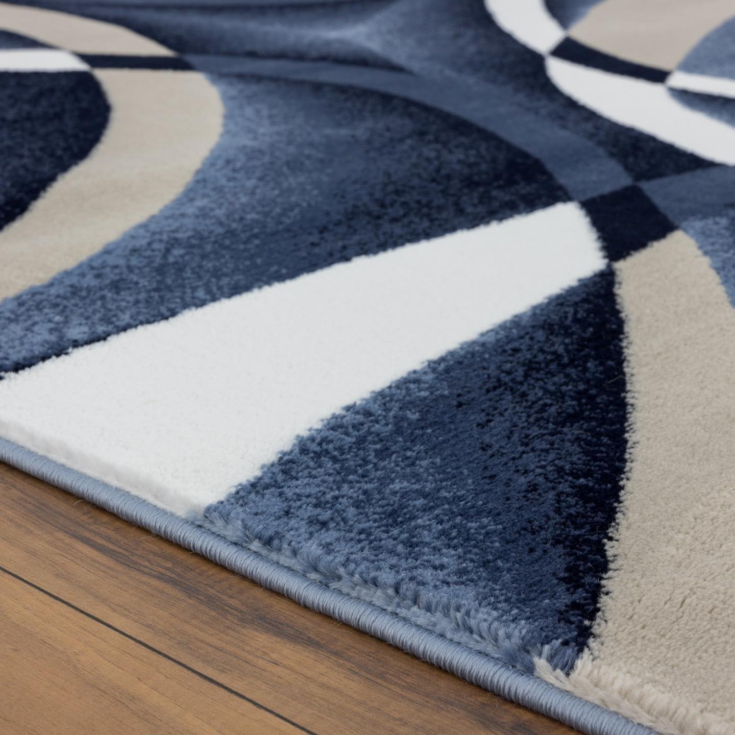 Luxe Weavers Modern Abstract Geometric Area Rug