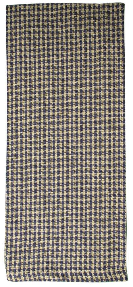 Fillurbasket Farmhouse Kitchen Towels, Black and Striped Buffalo Checked Plaid, 3 Count