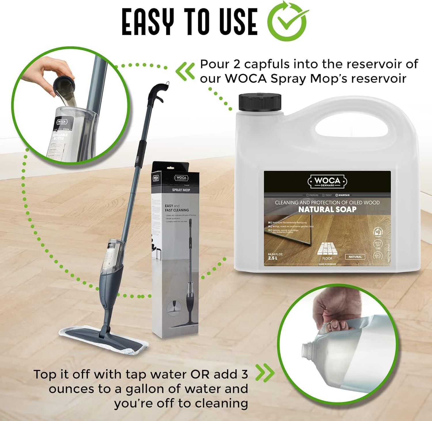 WOCA Natural Soap Wood Floor Cleaner concentrate