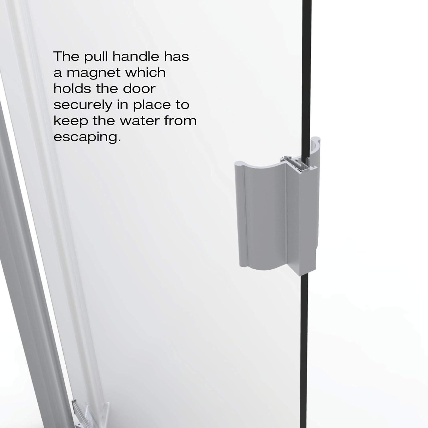 Armon 28" x 66" Pivot Framed Shower Door