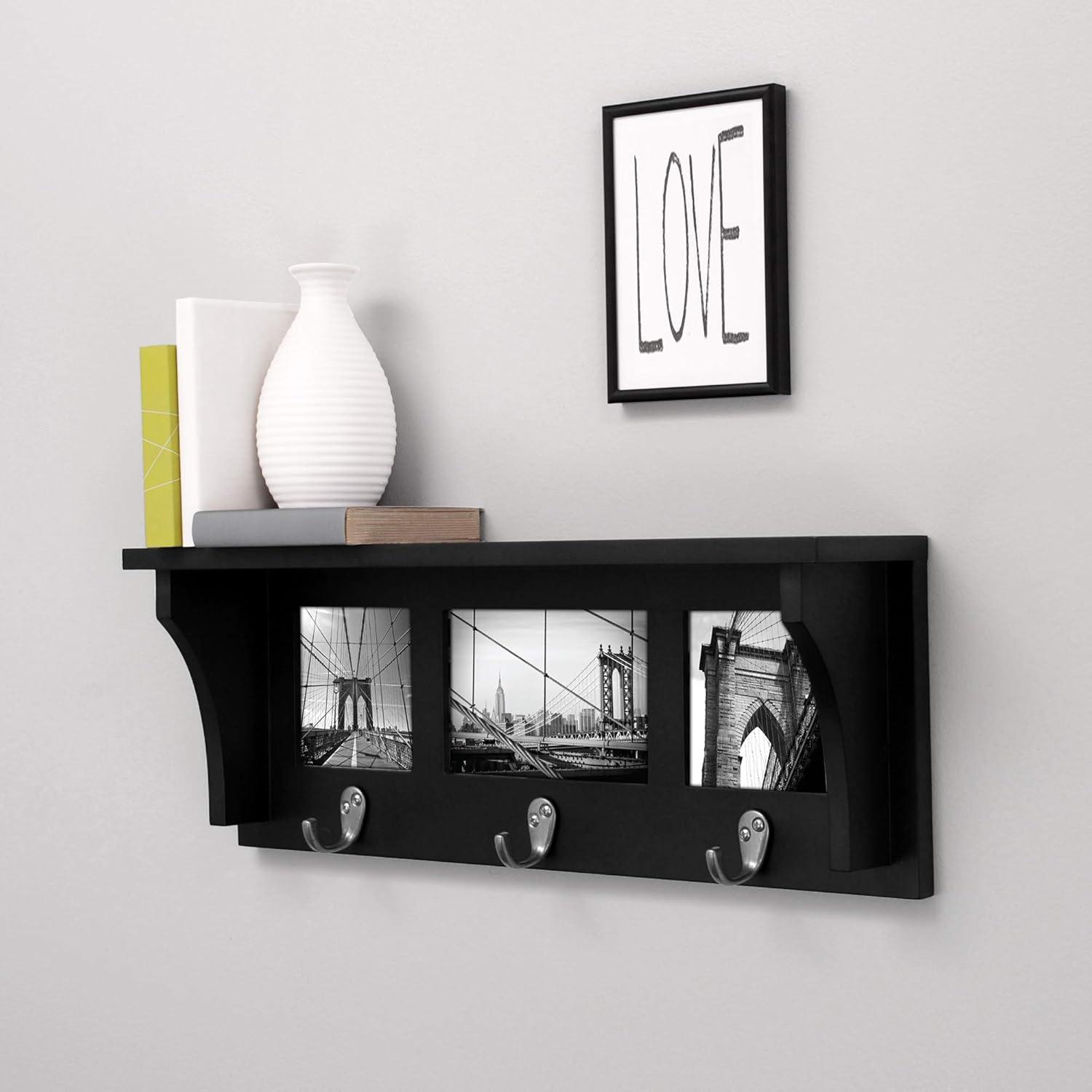 Winston Porter Lemire Wall 3 - Hook Wall Mounted Coat Rack