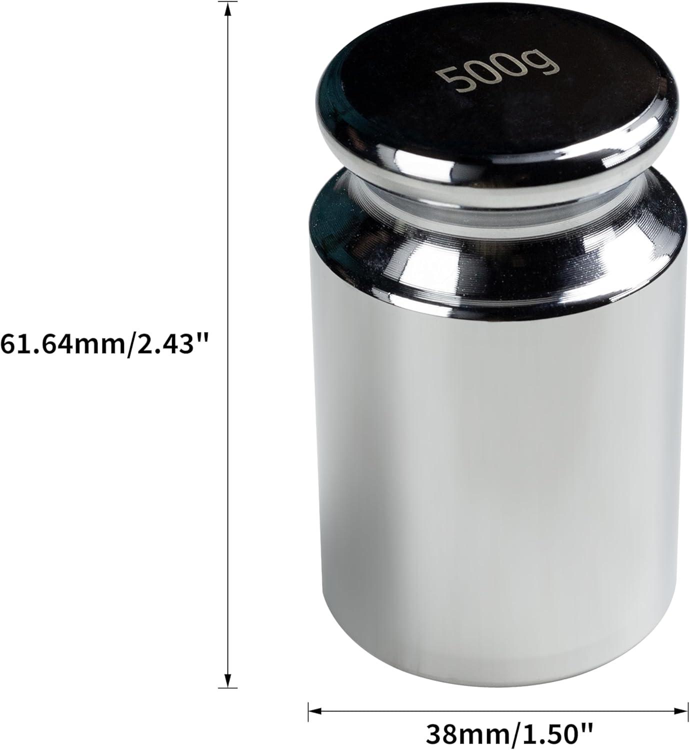 Escali 50g Calibration Weight – Precision Stainless Steel Calibration Weights for Digital Scale, Lab Balances, and Jewelry Scales