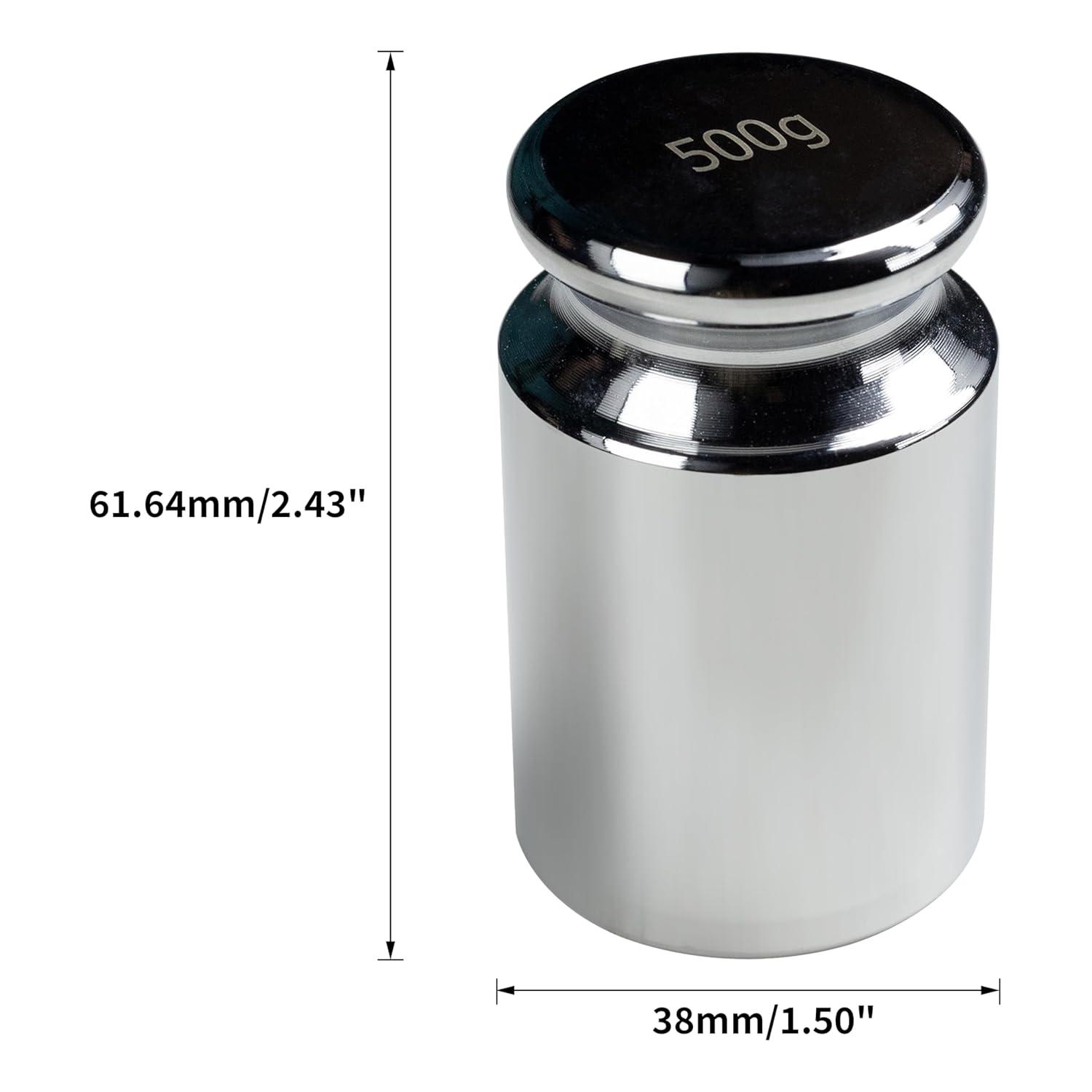 Escali 50g Calibration Weight – Precision Stainless Steel Calibration Weights for Digital Scale, Lab Balances, and Jewelry Scales