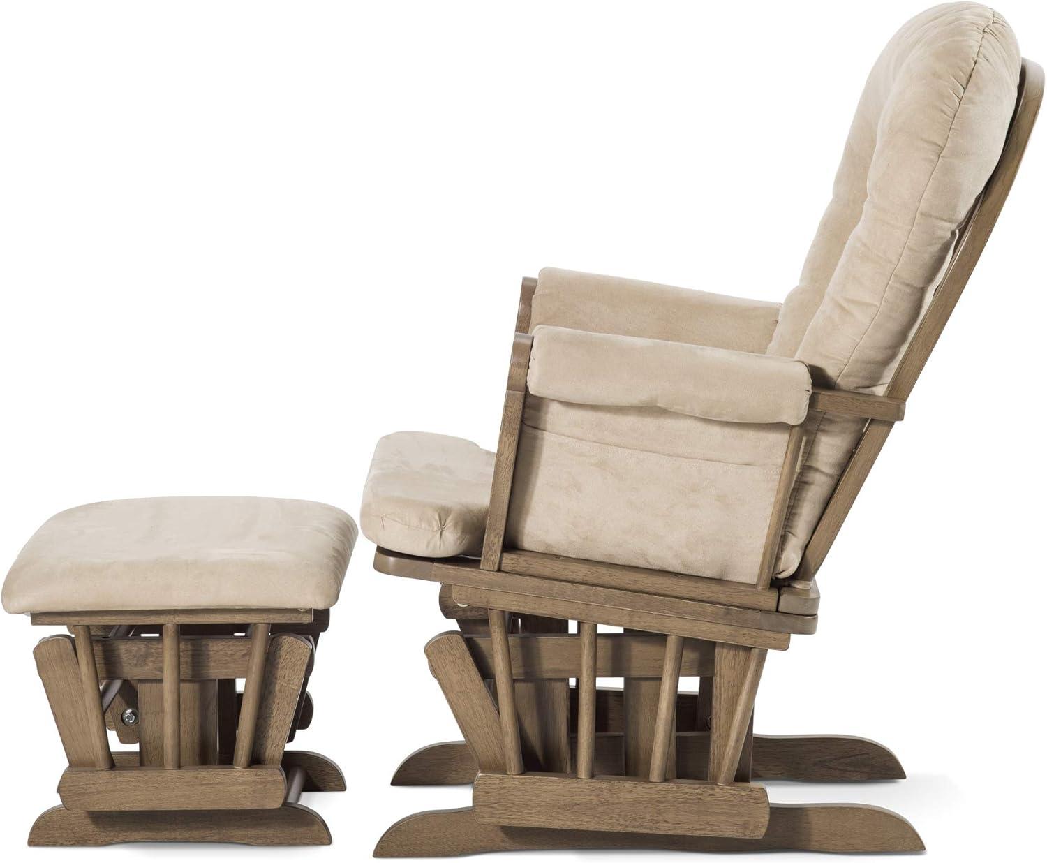 Child Craft Cozy Glider Rocker and Ottoman