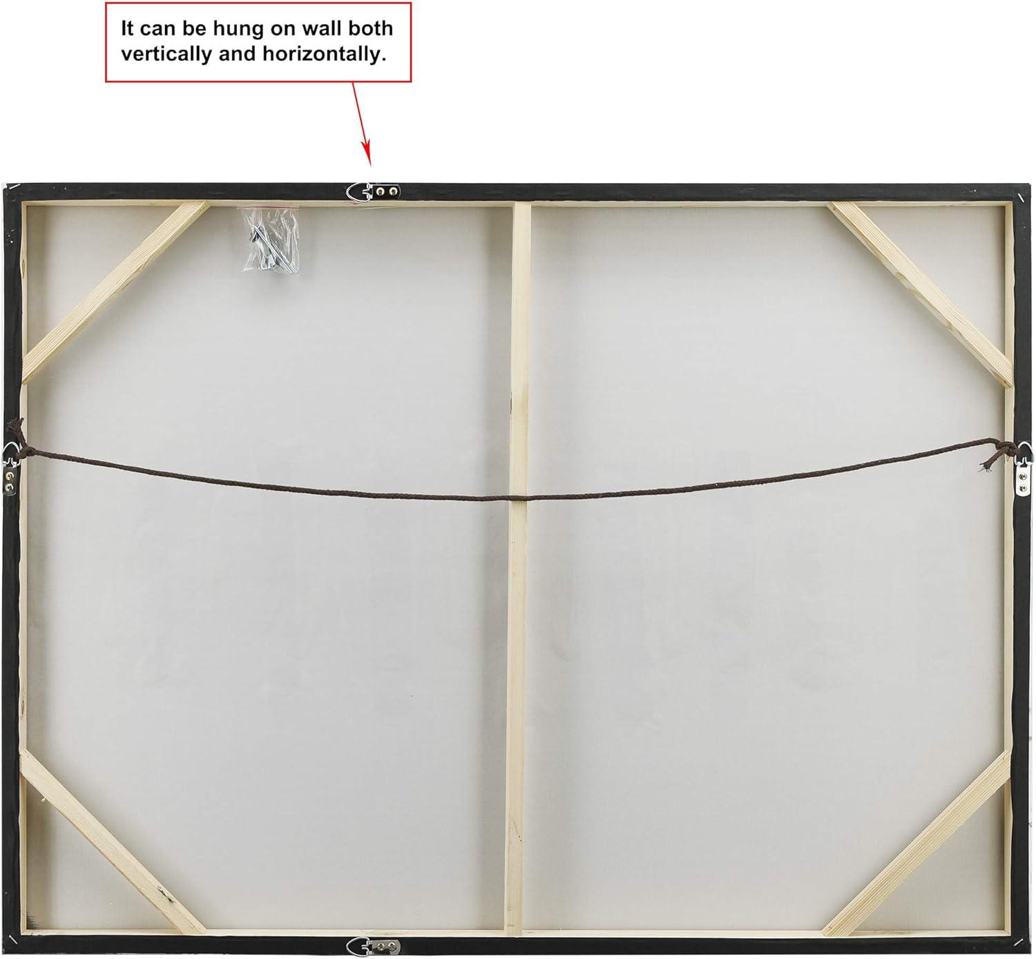 Empire Art Direct Gray Frequency Textured Metallic Hand Painted Wall Art, 30" x 40" x 1.5", Ready to Hang