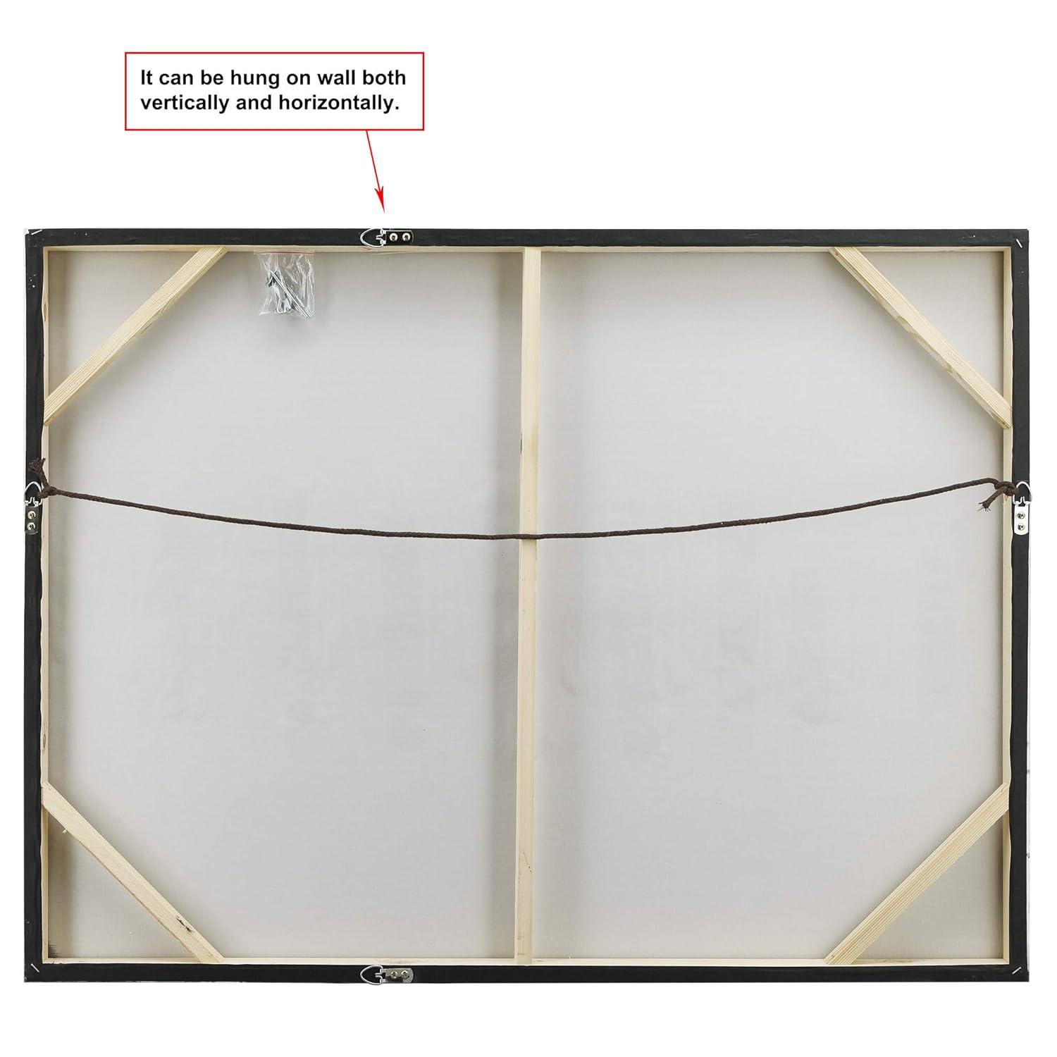 Empire Art Direct Gray Frequency Textured Metallic Hand Painted Wall Art, 30" x 40" x 1.5", Ready to Hang