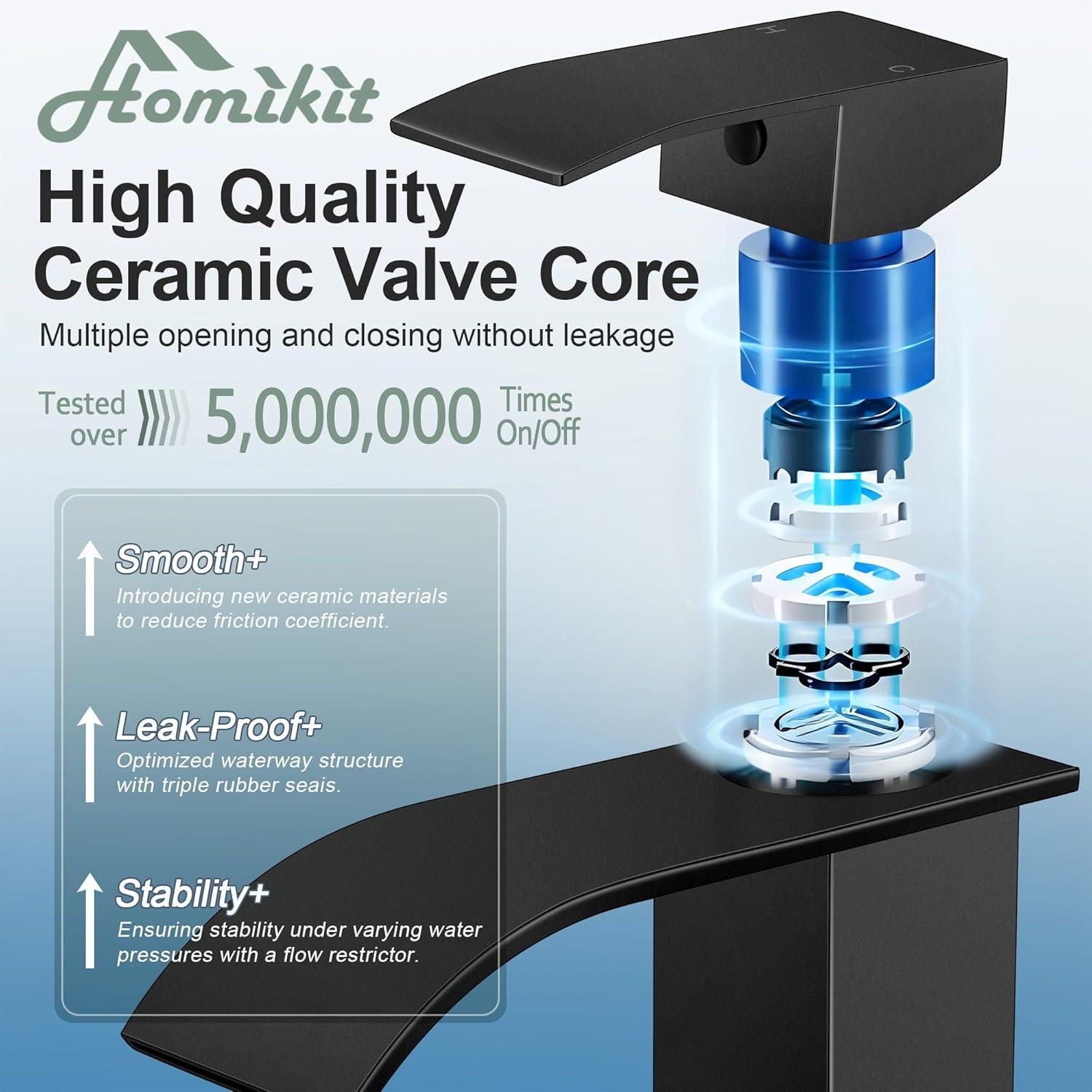 Single-Hole Single-handle Bathroom Faucet