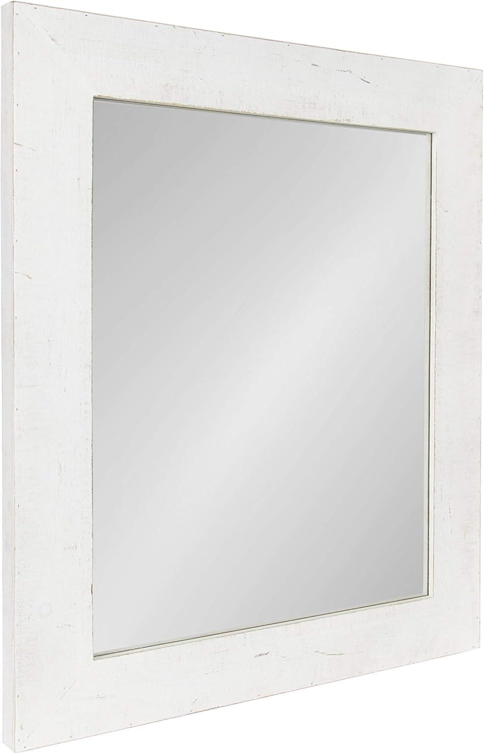 30" x 36" Garvey Wood Framed Wall Mirror - Kate and Laurel