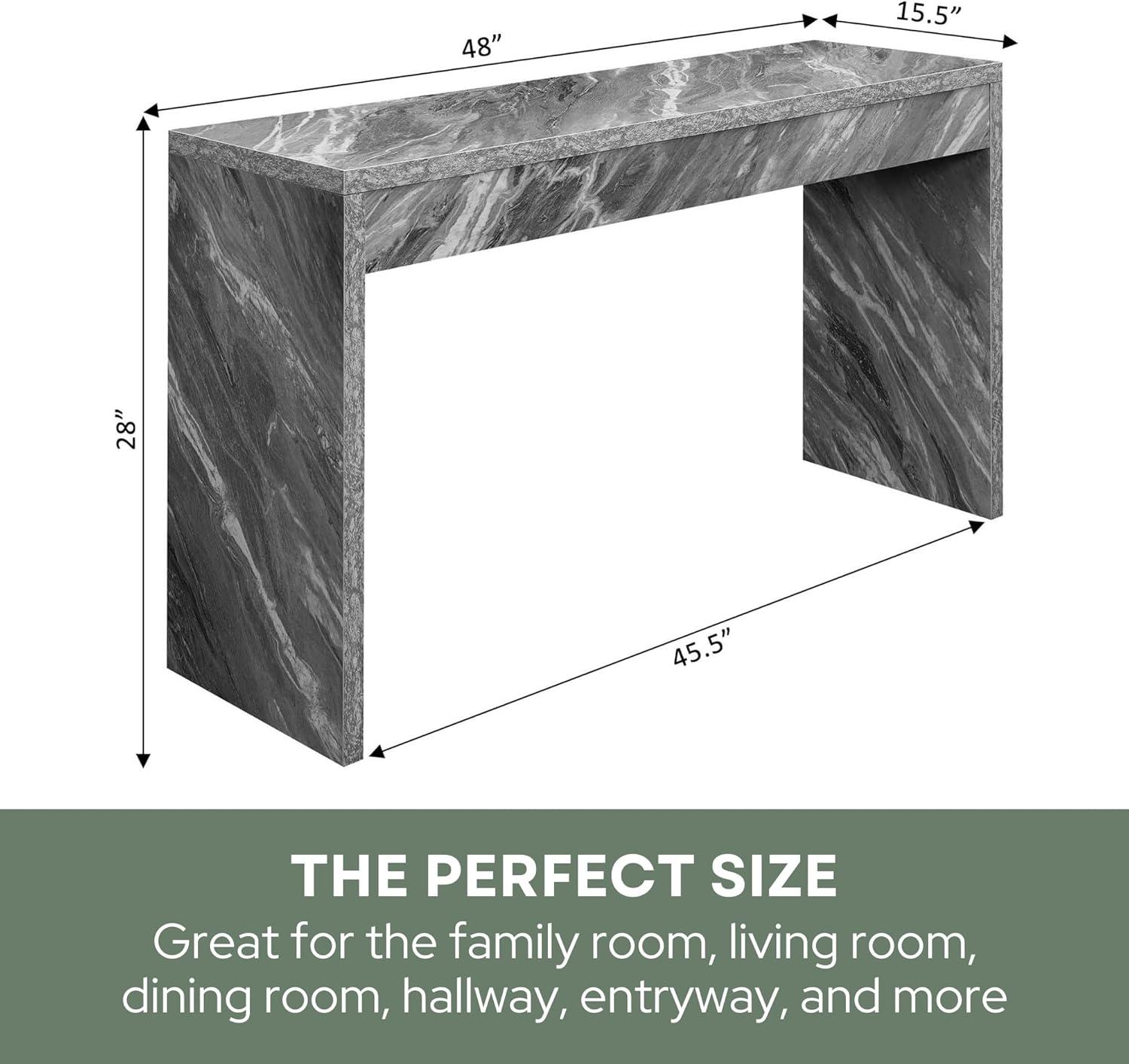 Convenience Concepts Northfield Hall Console Table/Desk Multiple Finishes