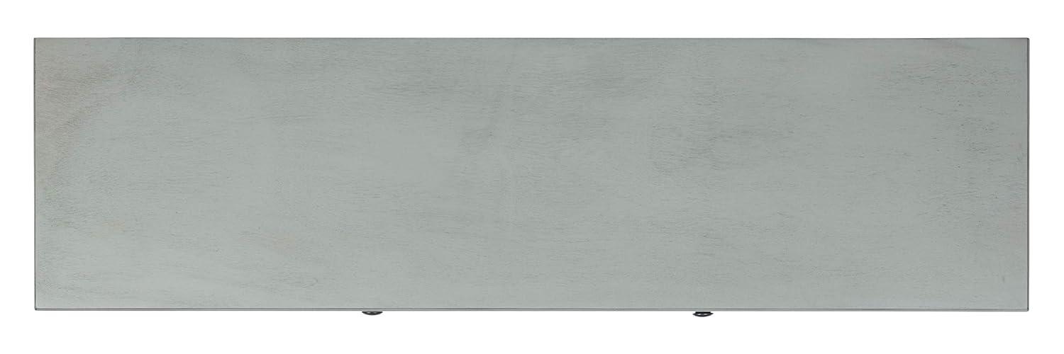Tate 2 Drawer 2 Door Console Table - Distressed Grey - Safavieh
