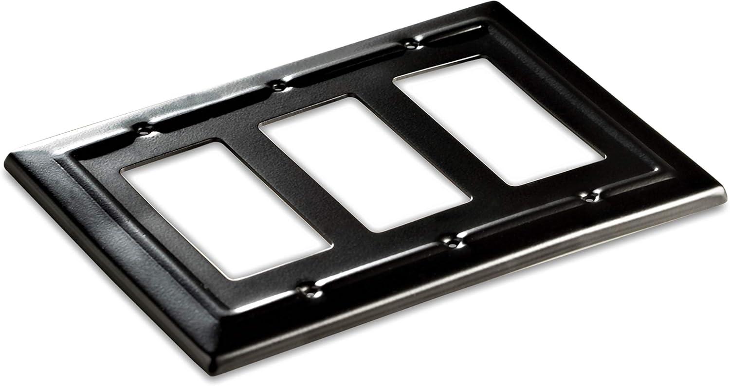 Architectural 3 - Gang Rocker Standard Wall Plate