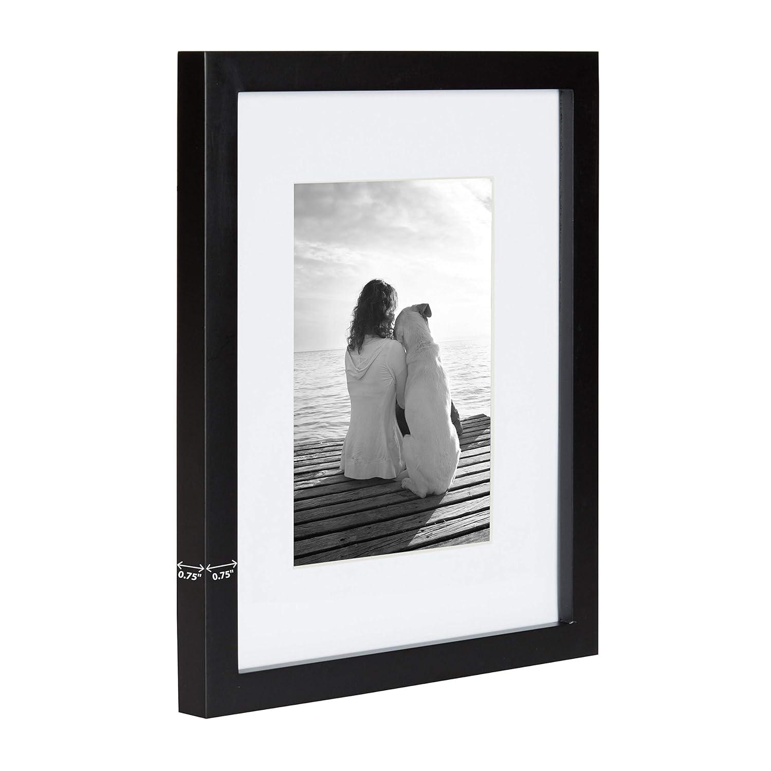 DesignOvation 8 x 10 Satin Picture Frame 4 Count