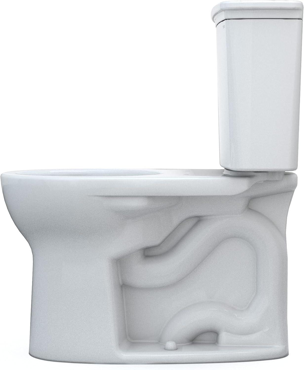 Drake® 1.28 GPF Round Two-Piece Toilet with Tornado Flush (Seat Not Included)