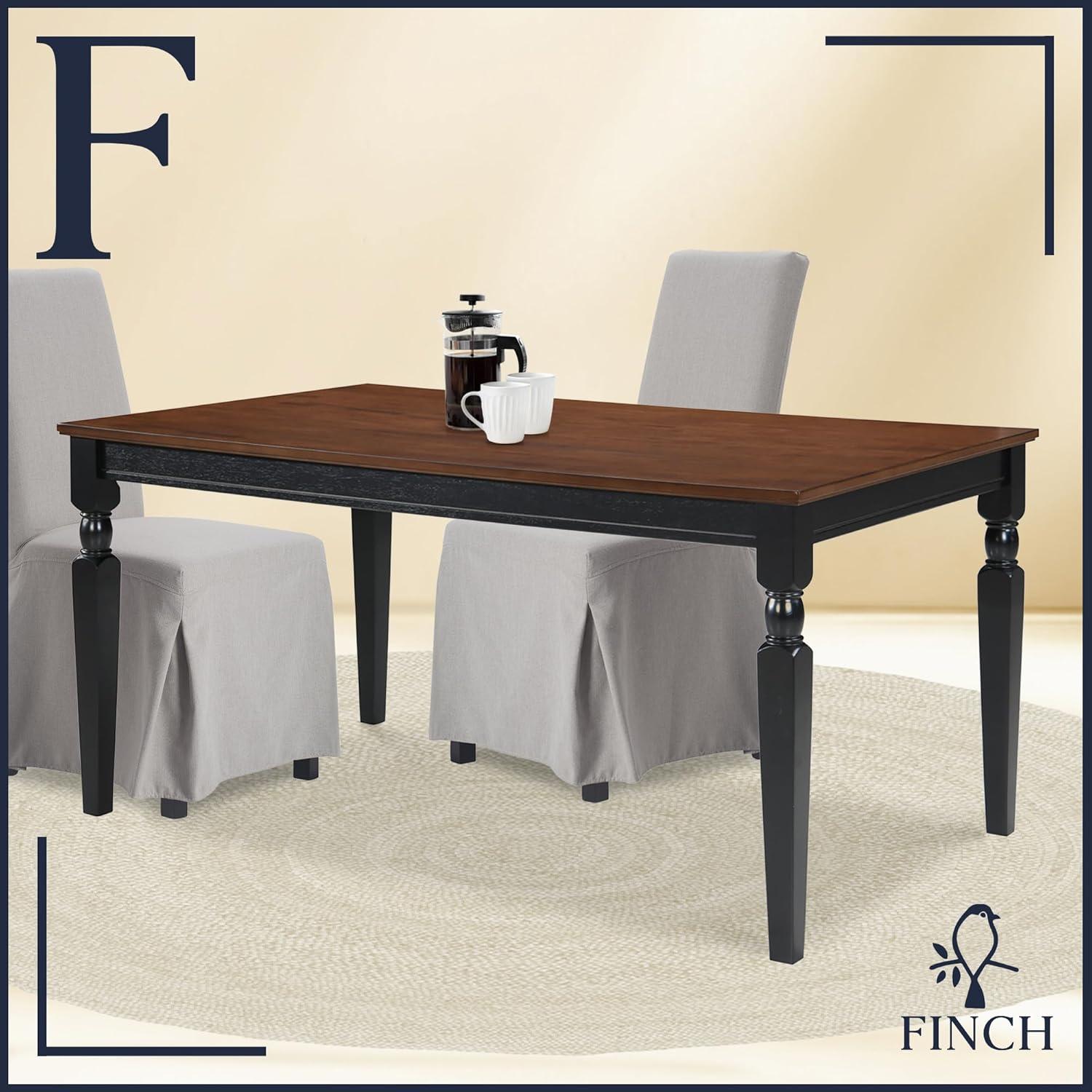 Mercie 60.3" Finch Solid Wood Dining Table