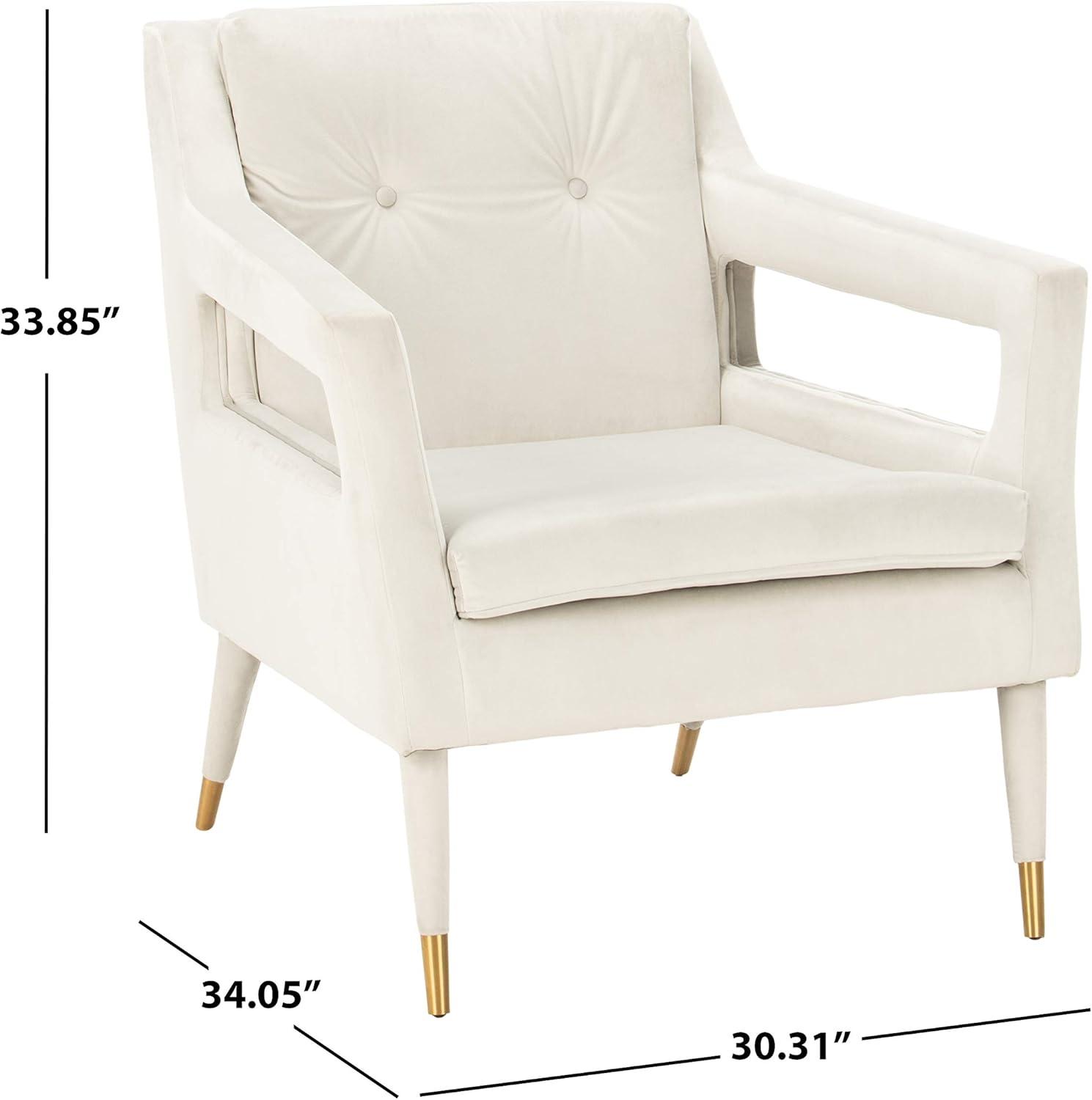 Mara Tufted Accent Chair  - Safavieh