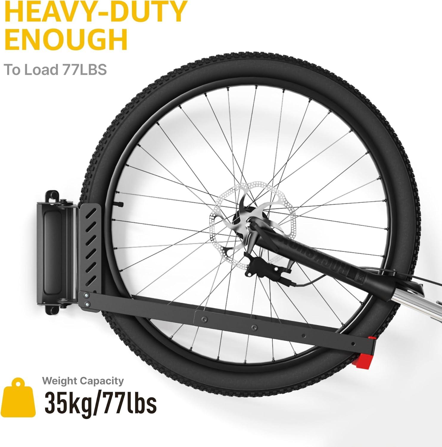 Bike Hangers For Garage, Space-Saving Bike Rack Garage