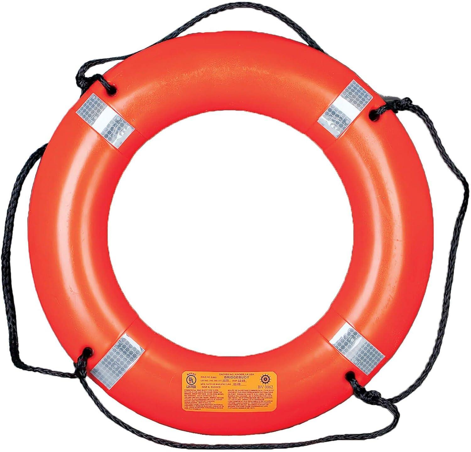 Mustang 30" Ring Buoy w/Reflective Tape