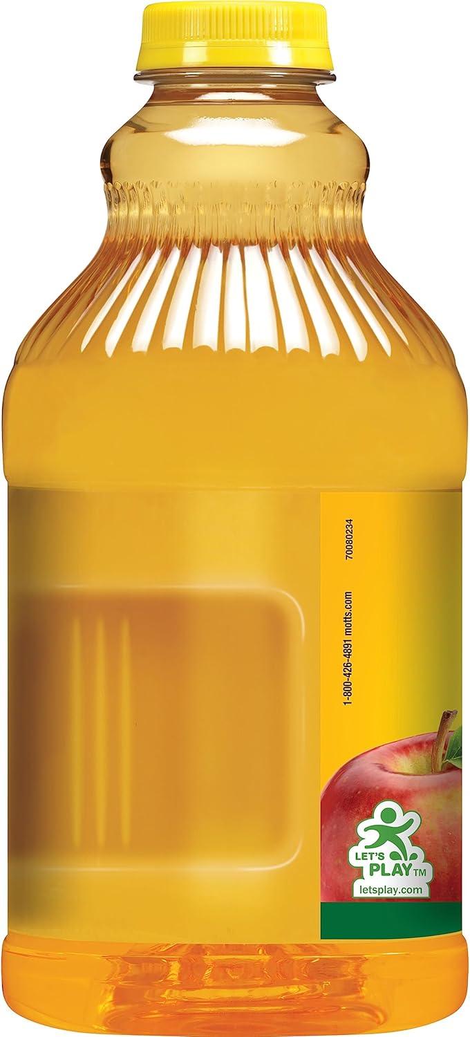 Mott's Apple Light Juice Drink, 64 Fl Oz Bottle (Pack Of 8), 42% Fruit Juice With 50% Fewer Calories Than 100% Apple Juice, Excellent Source Of Vitamin C