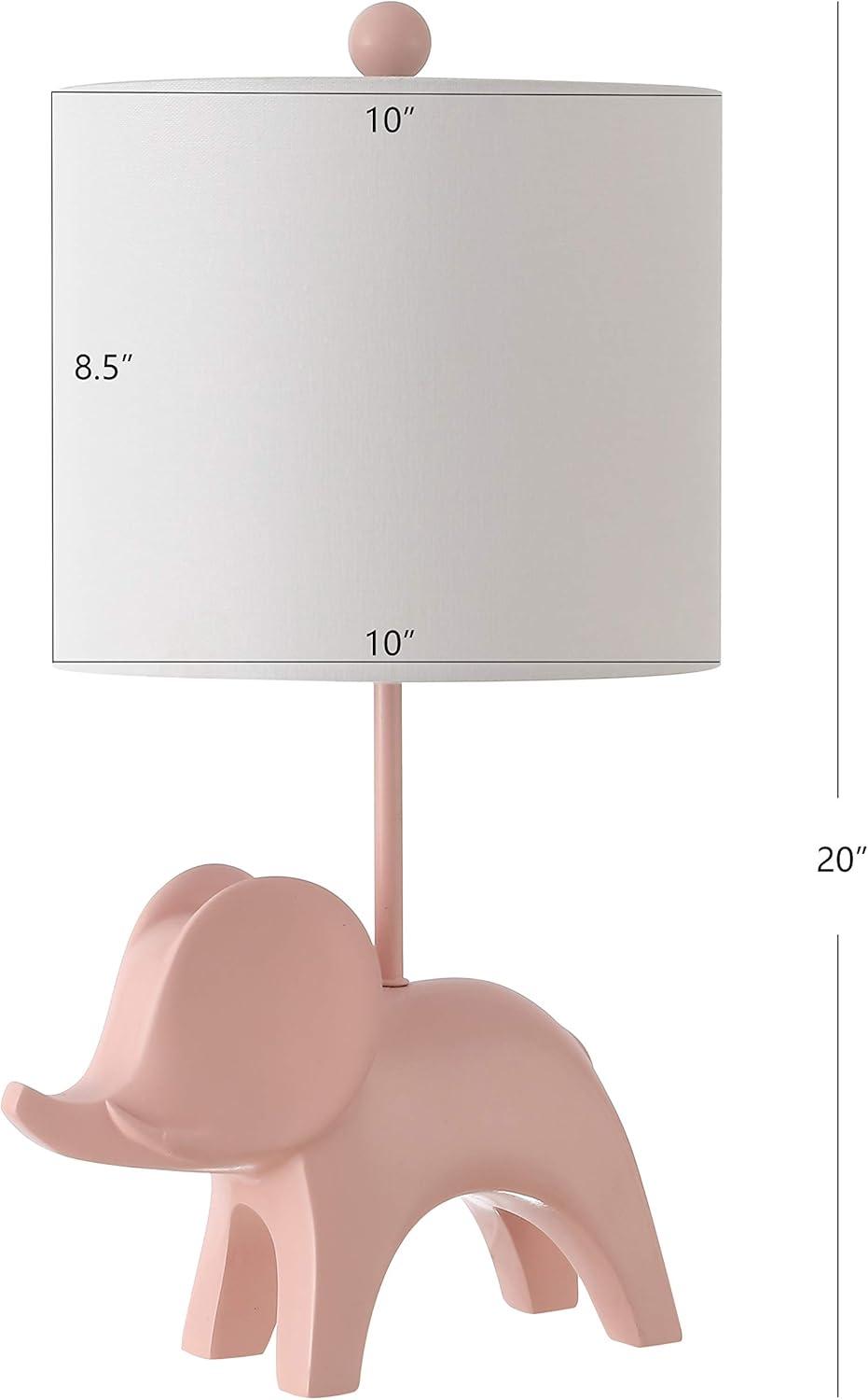 Ellie Elephant Table Lamp - KID4248 - Pink - Safavieh Kids