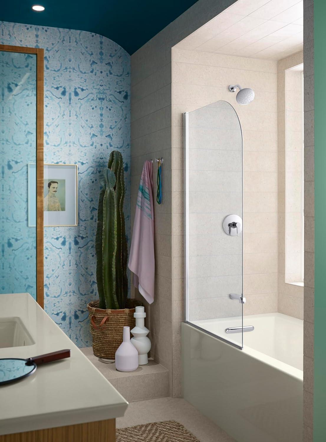 Pitch Rite-Temp Shower Trim Set, Less Showerhead